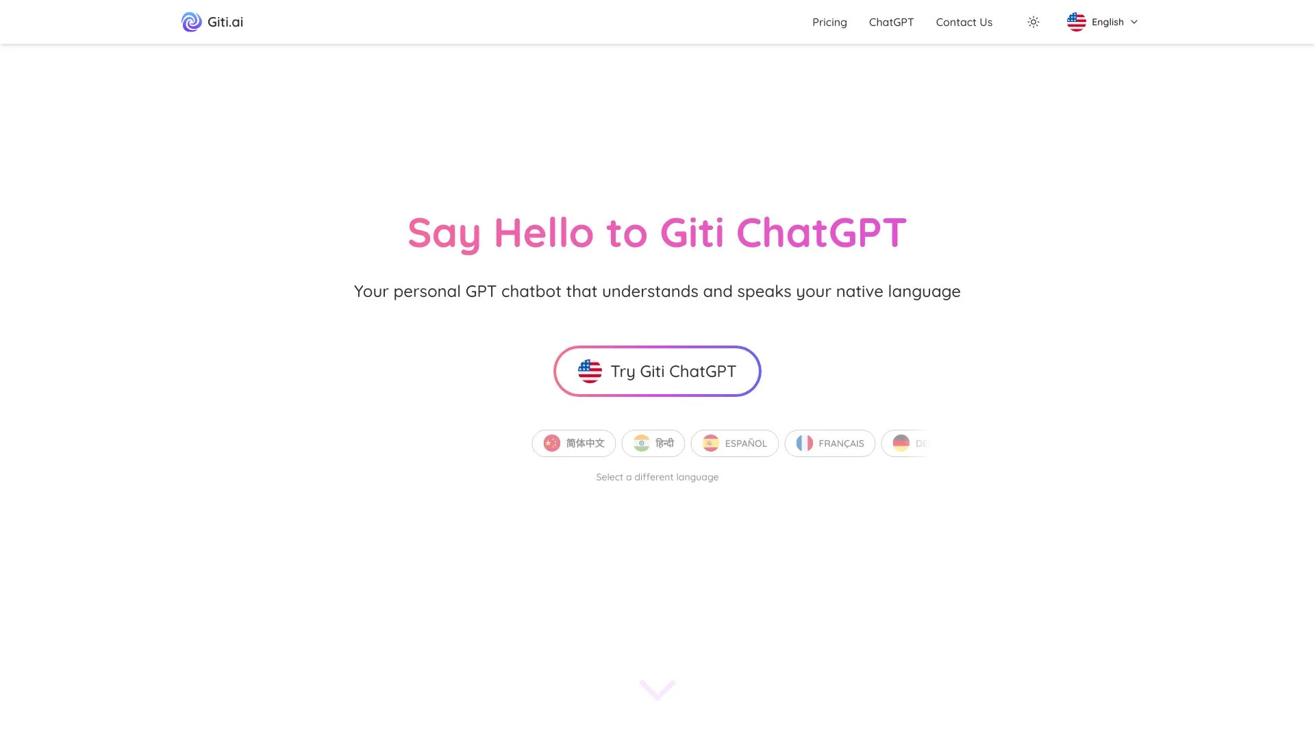 Giti.ai screenshot