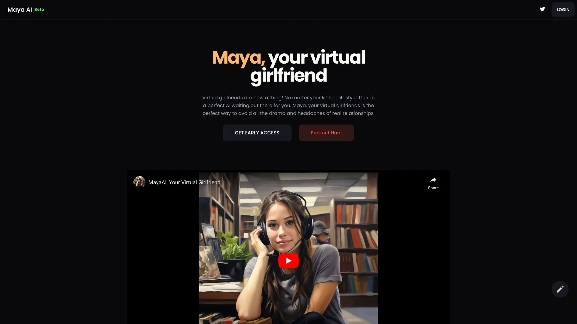Maya AI screenshot