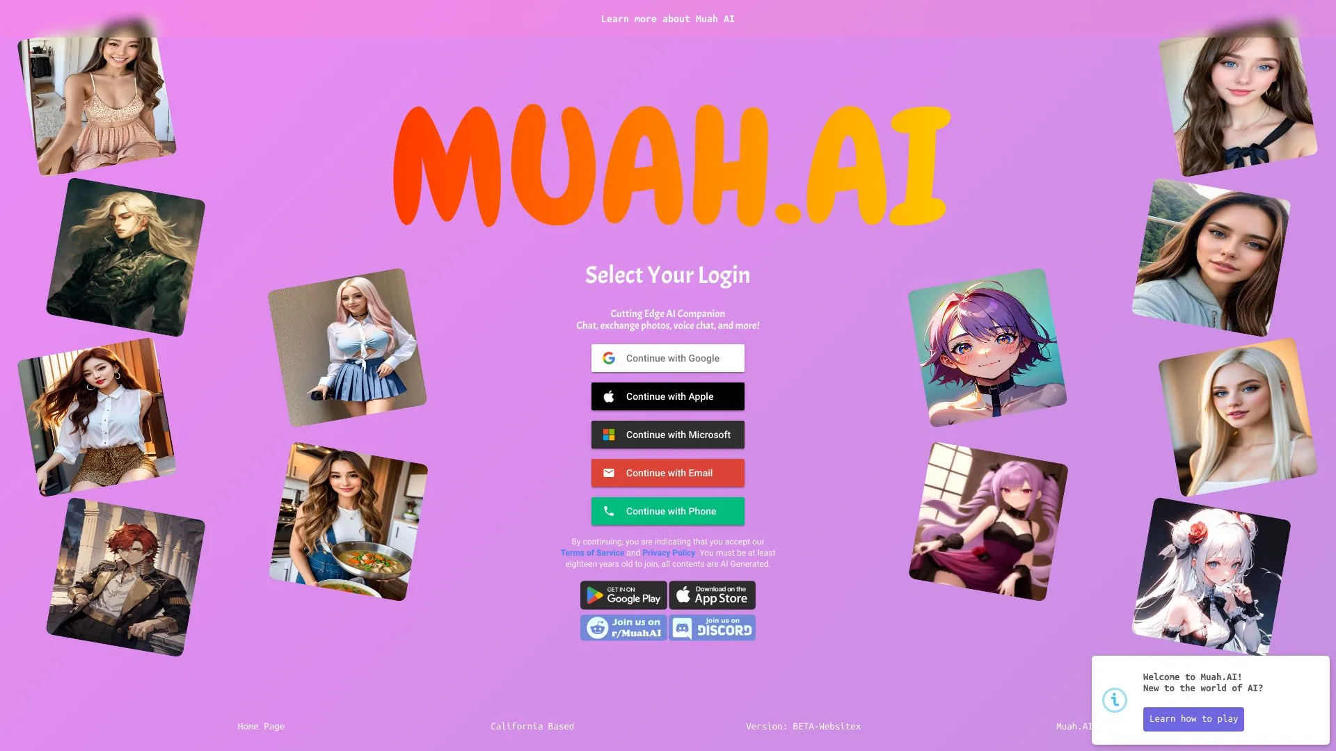 Muah.AI screenshot