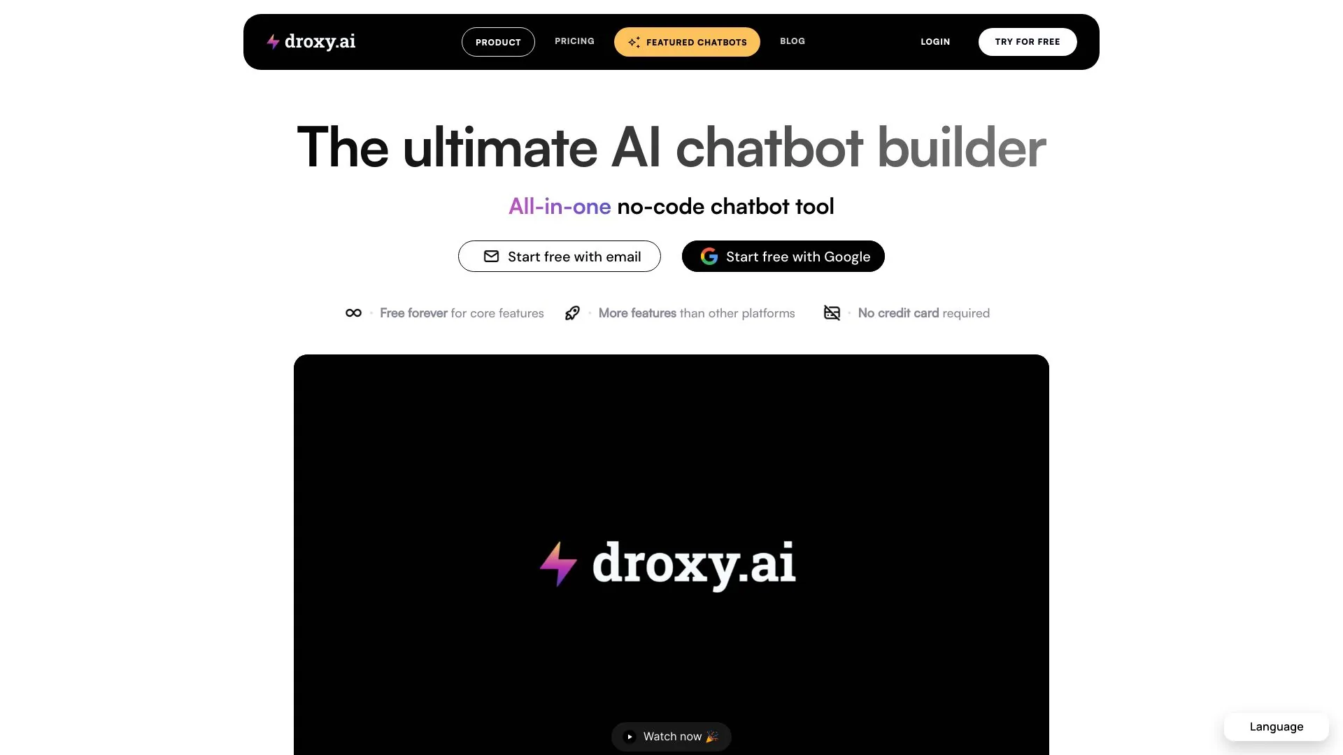 Droxy screenshot