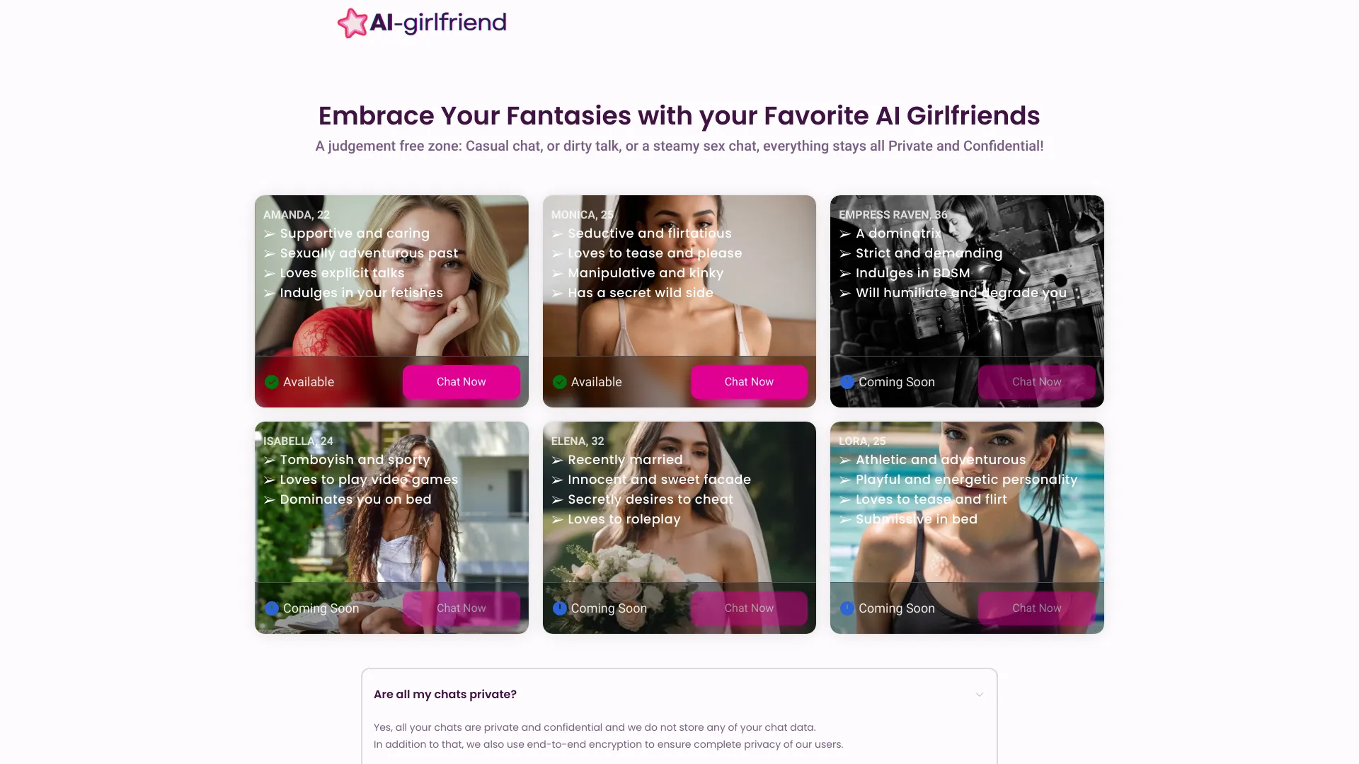 Fantasy Chat screenshot