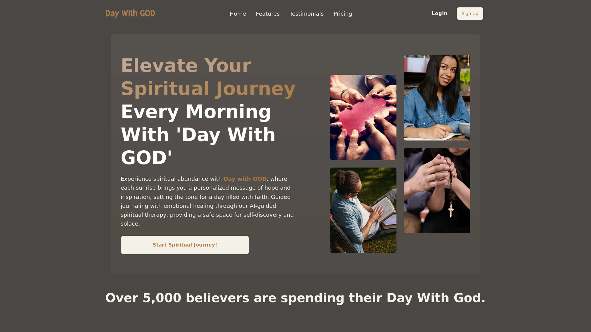 Day With God - AI-powered Spiritual Growth screenshot
