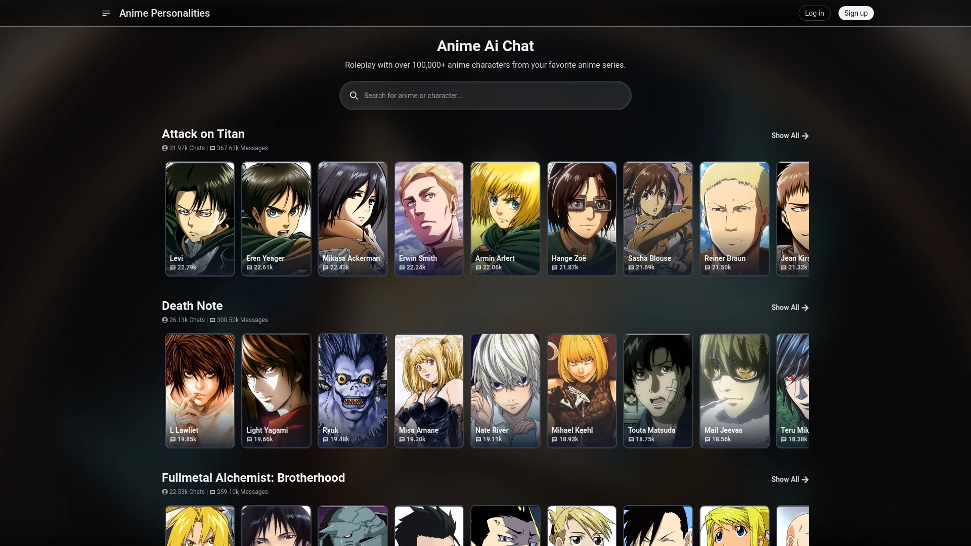 Anime Ai Chat screenshot