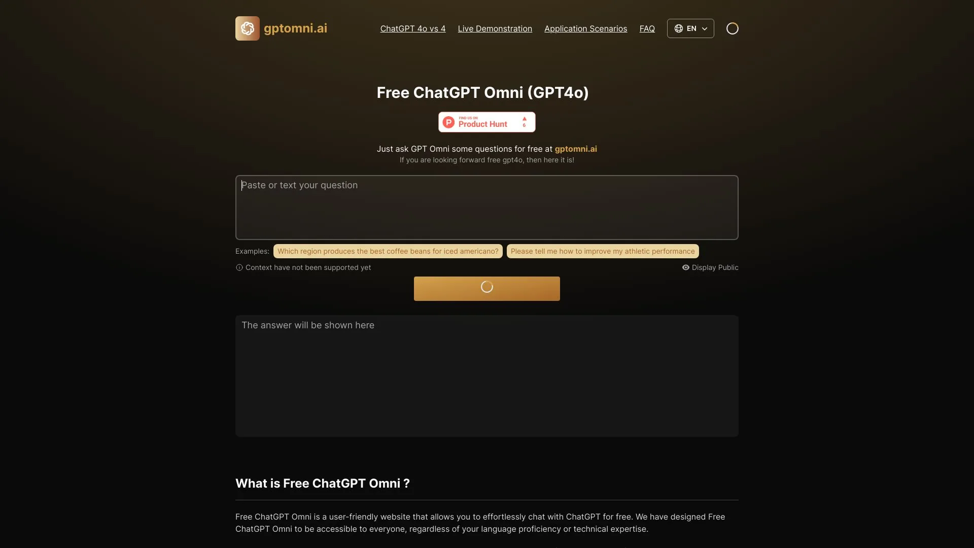 Free ChatGPT Omni screenshot