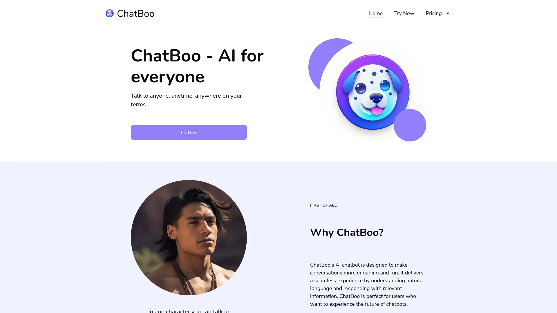 ChatBoo screenshot
