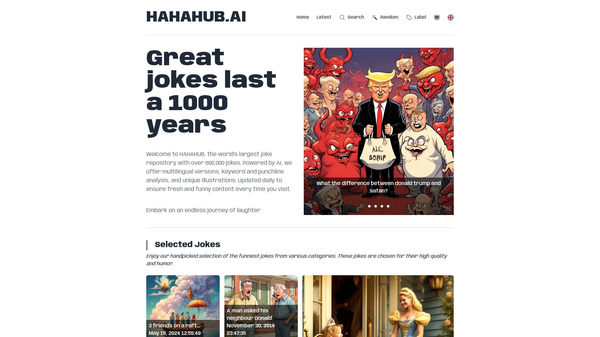 HAHAHUB screenshot