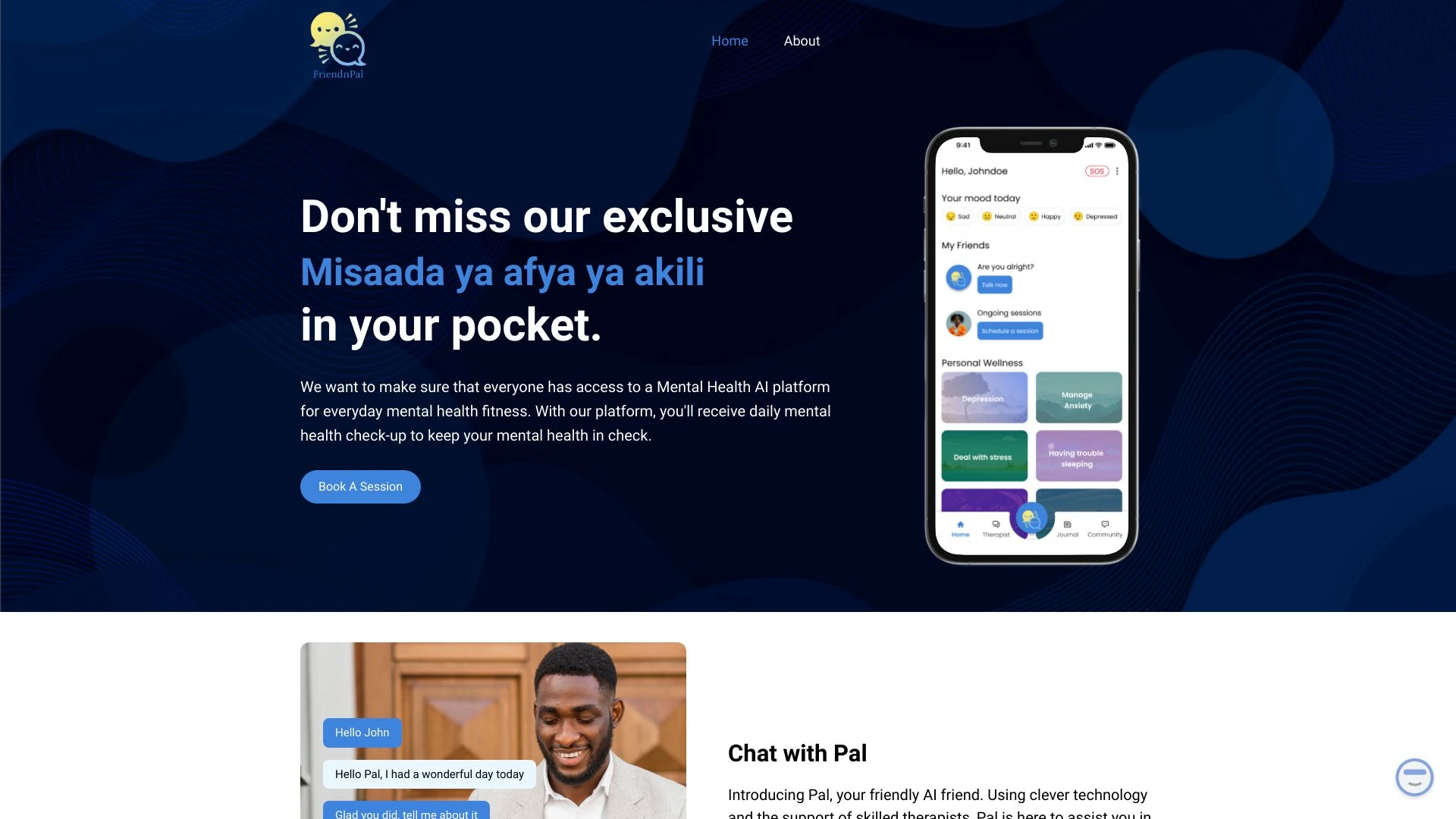FriendnPal screenshot