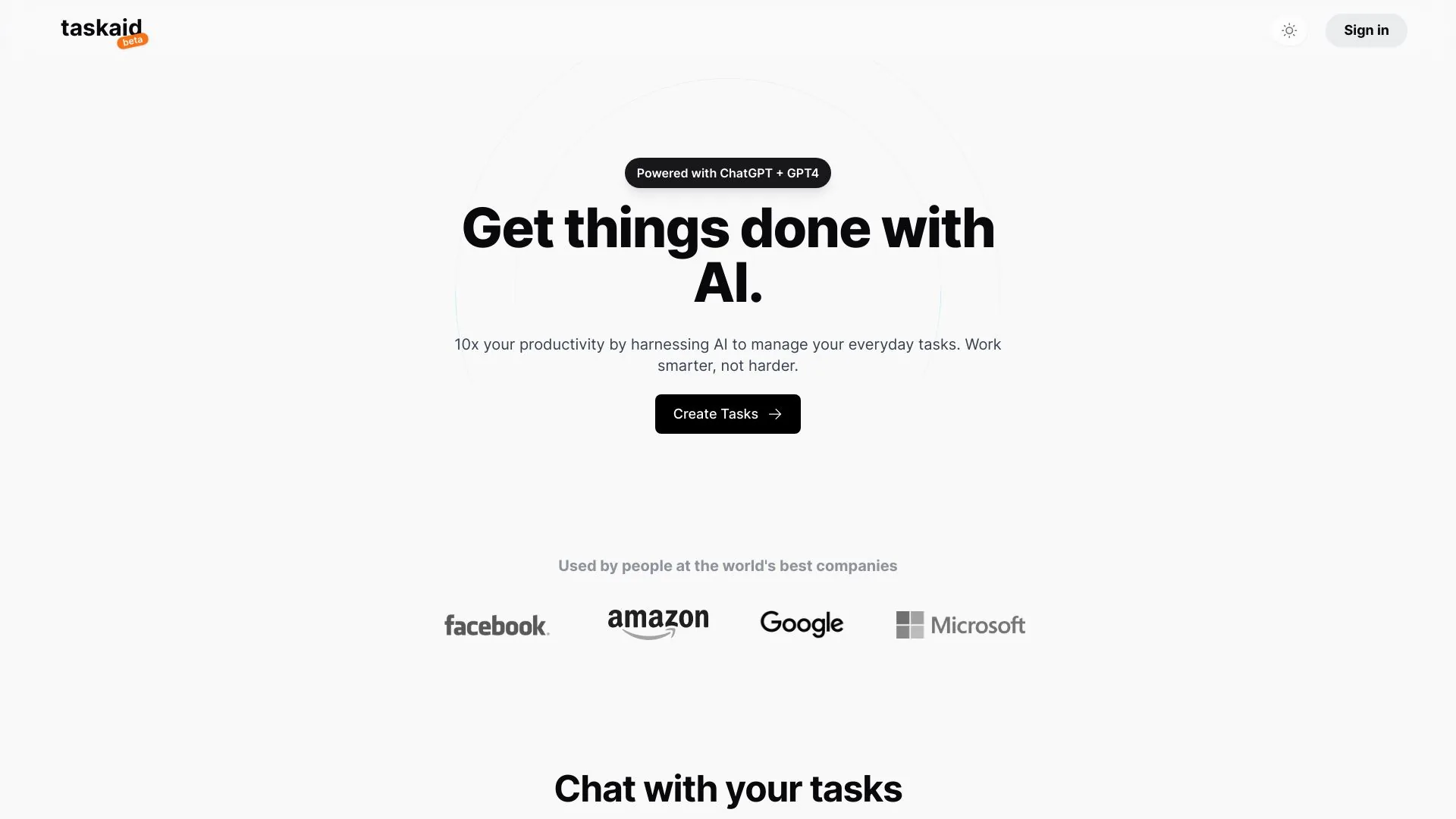 Taskaid AI screenshot