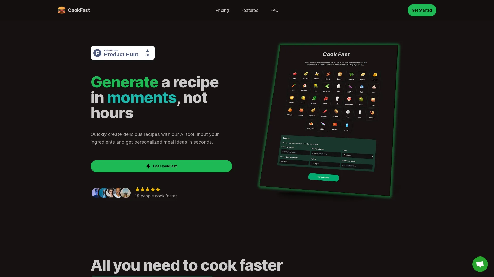 CookFast screenshot