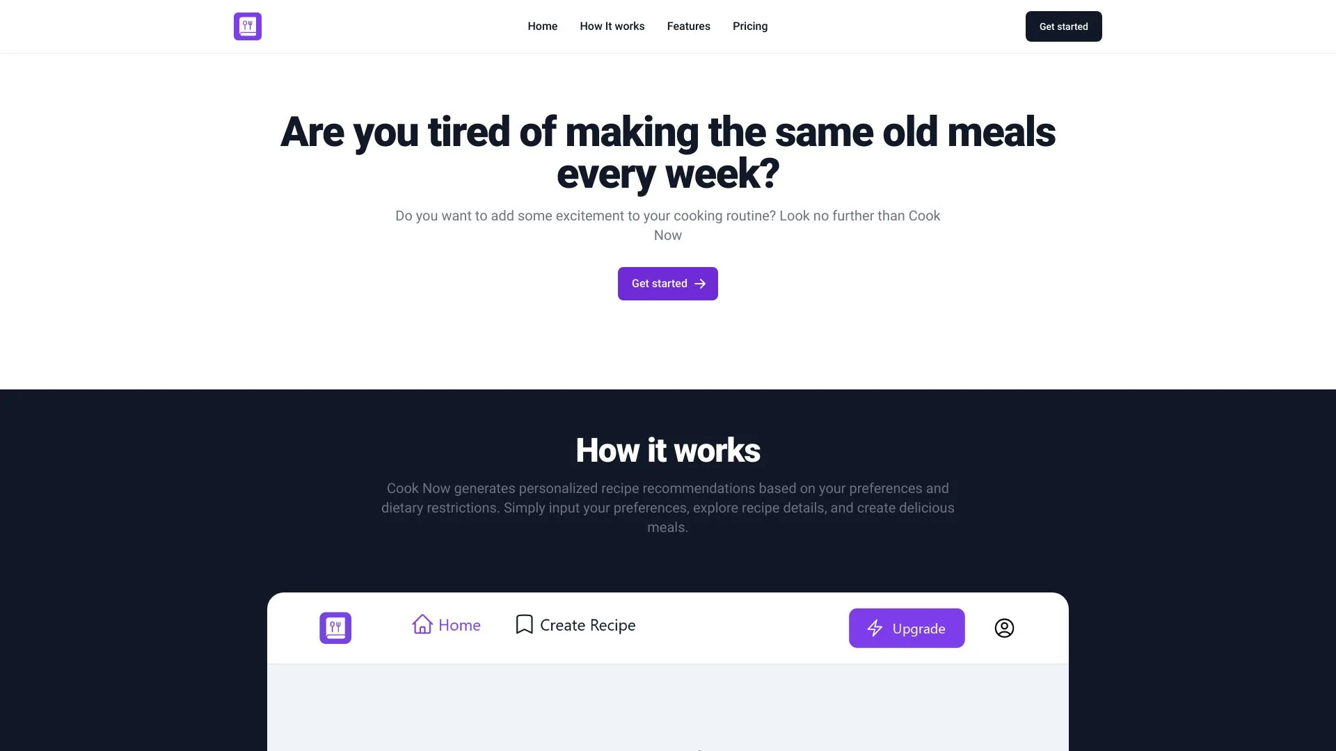Cook Now screenshot