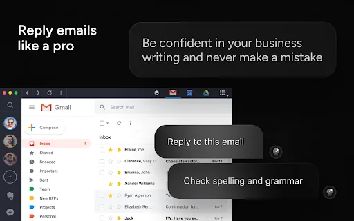 Writing Assistant.ai screenshot