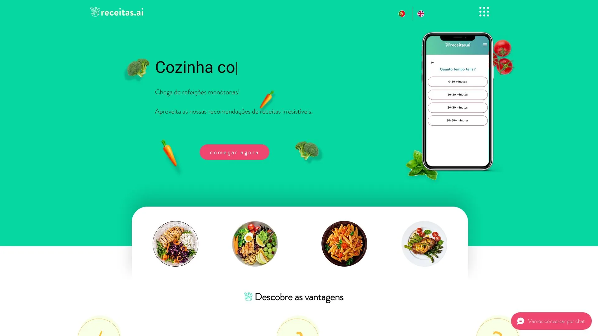 Receitas.ai screenshot