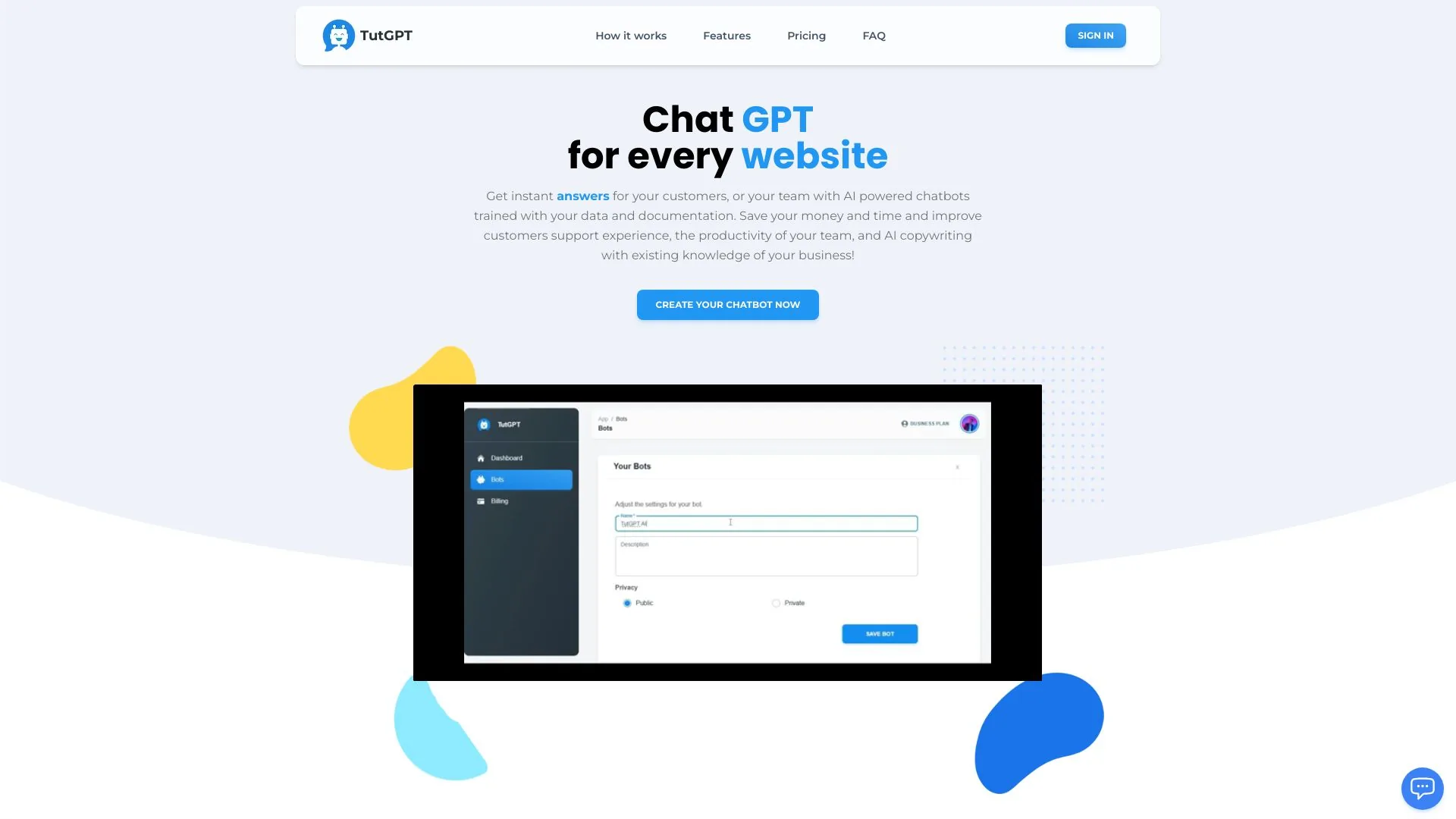 TutGPT screenshot