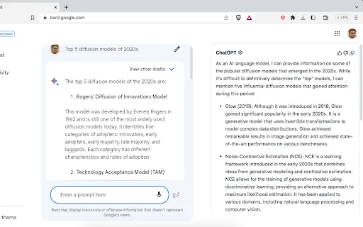 ChatGPTonBard screenshot