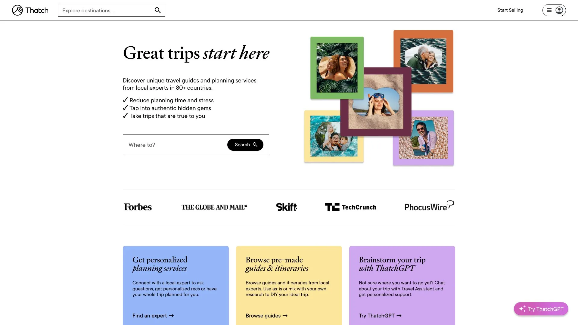 Buy, Sell and Discover Unique Travel screenshot