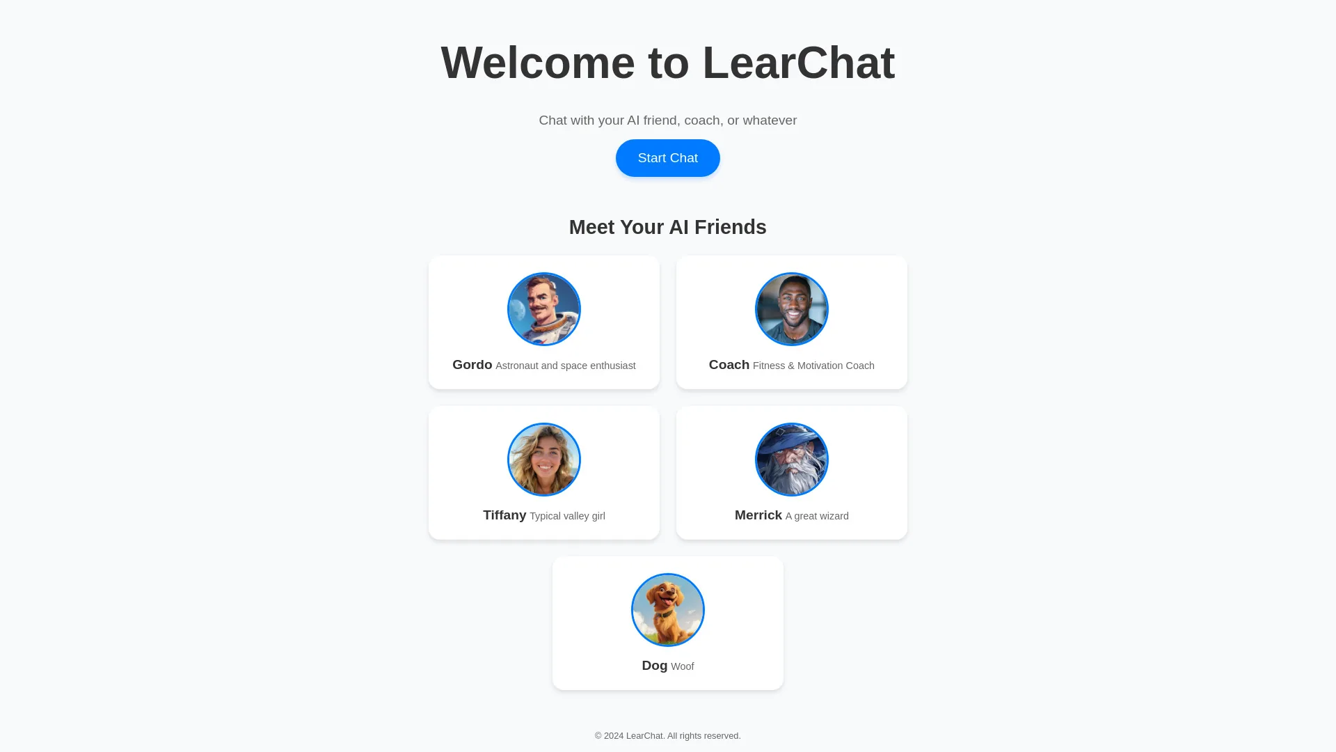 LearChat screenshot