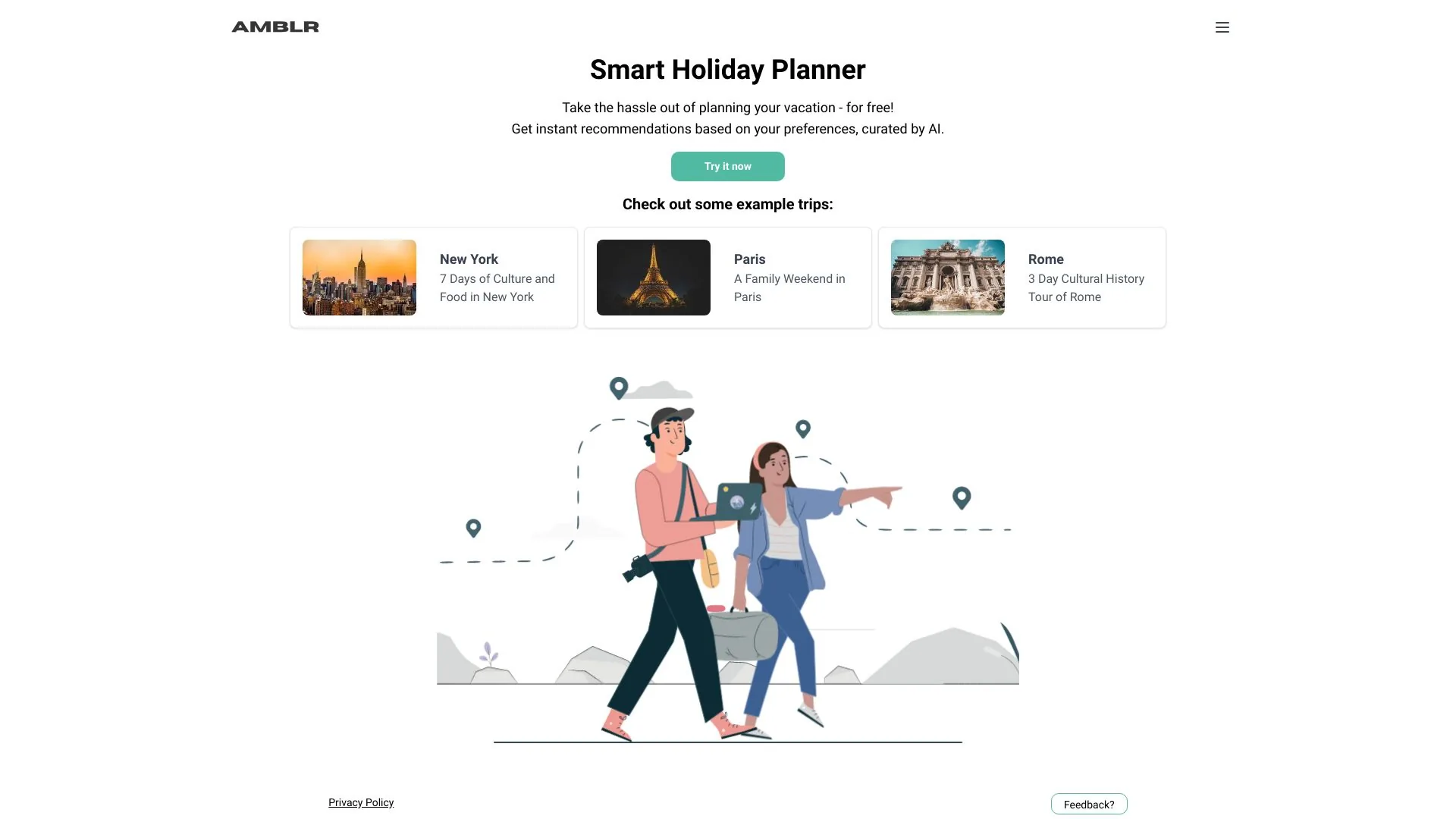 AMBLR screenshot