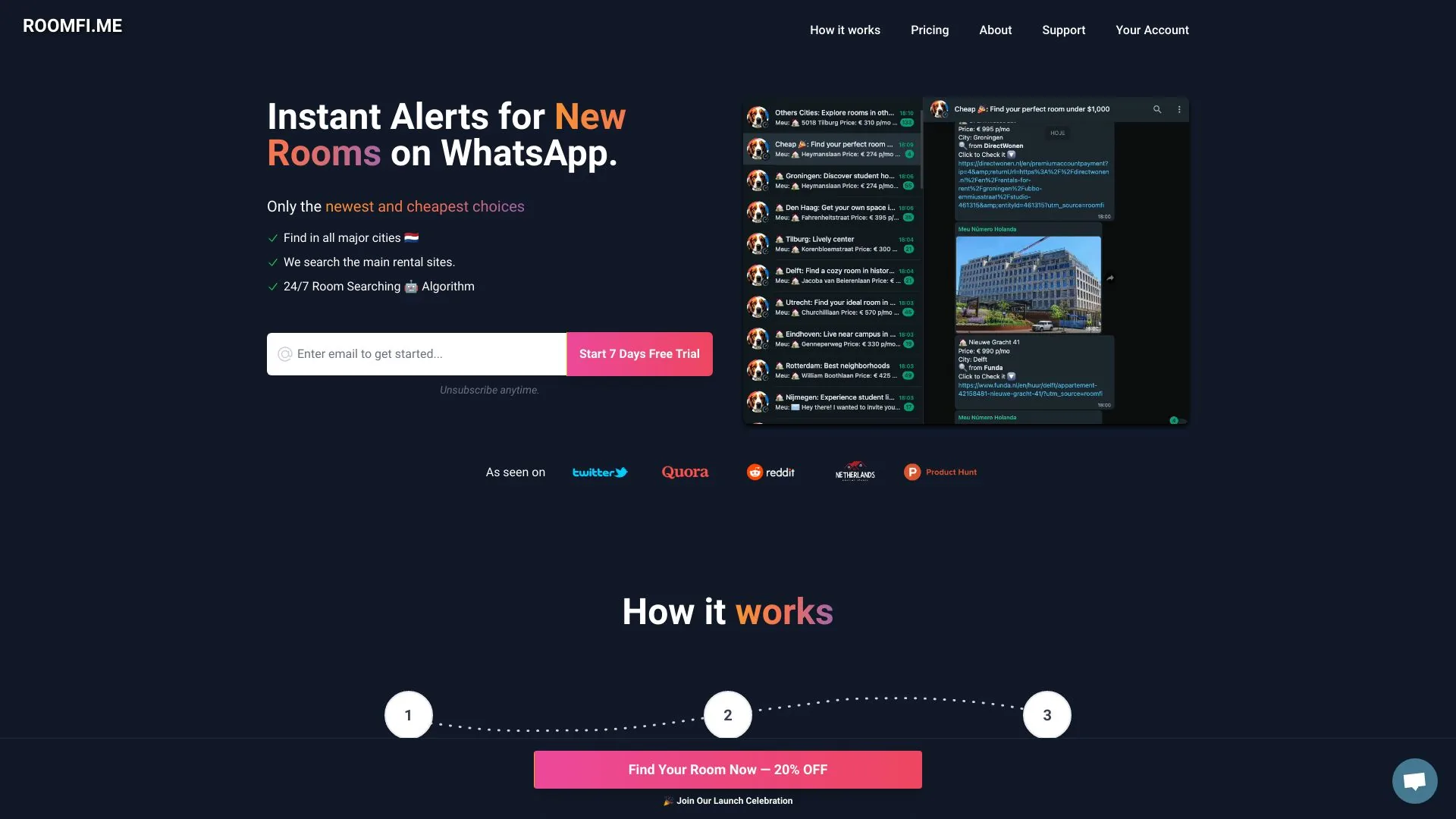 Roomfi screenshot