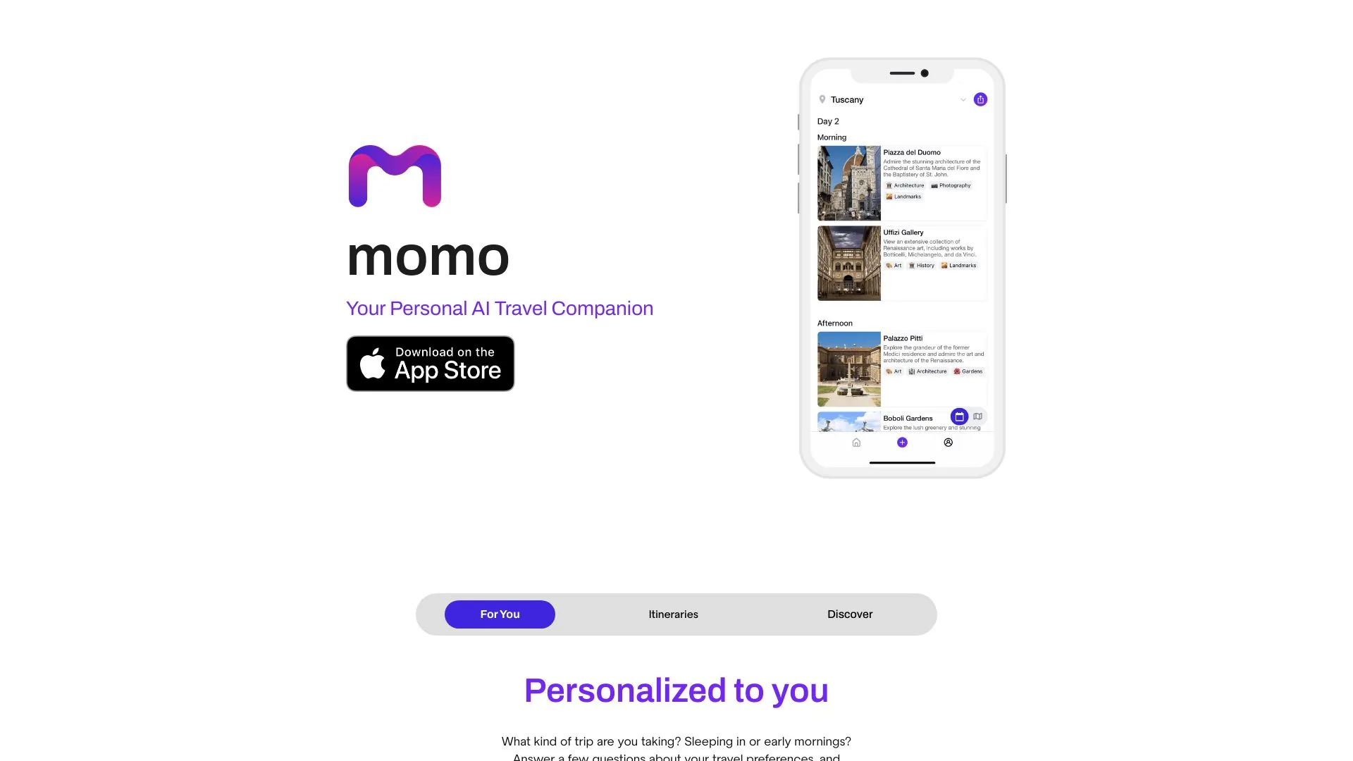Momo screenshot
