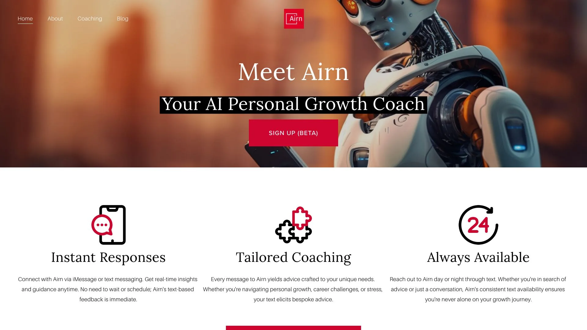 Airn screenshot