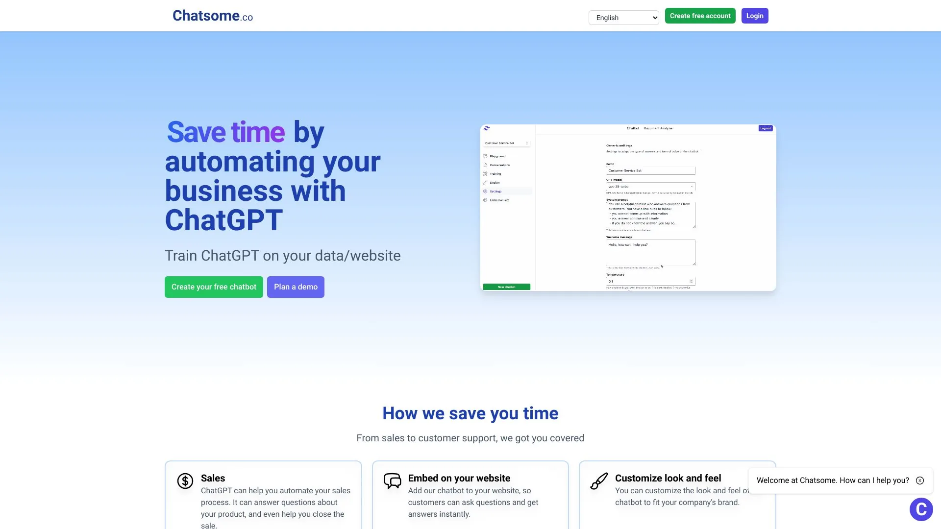 Chatsome.co screenshot