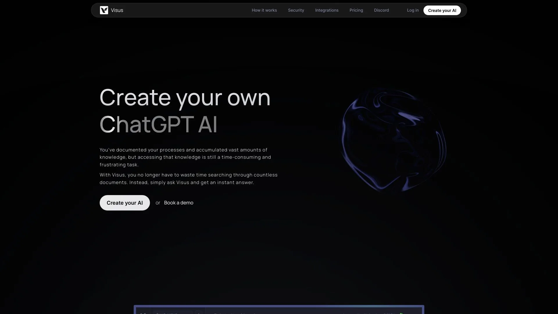 Visus screenshot