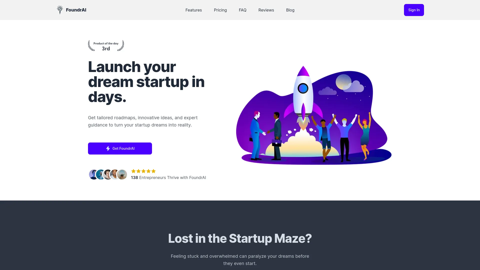 FoundrAI screenshot