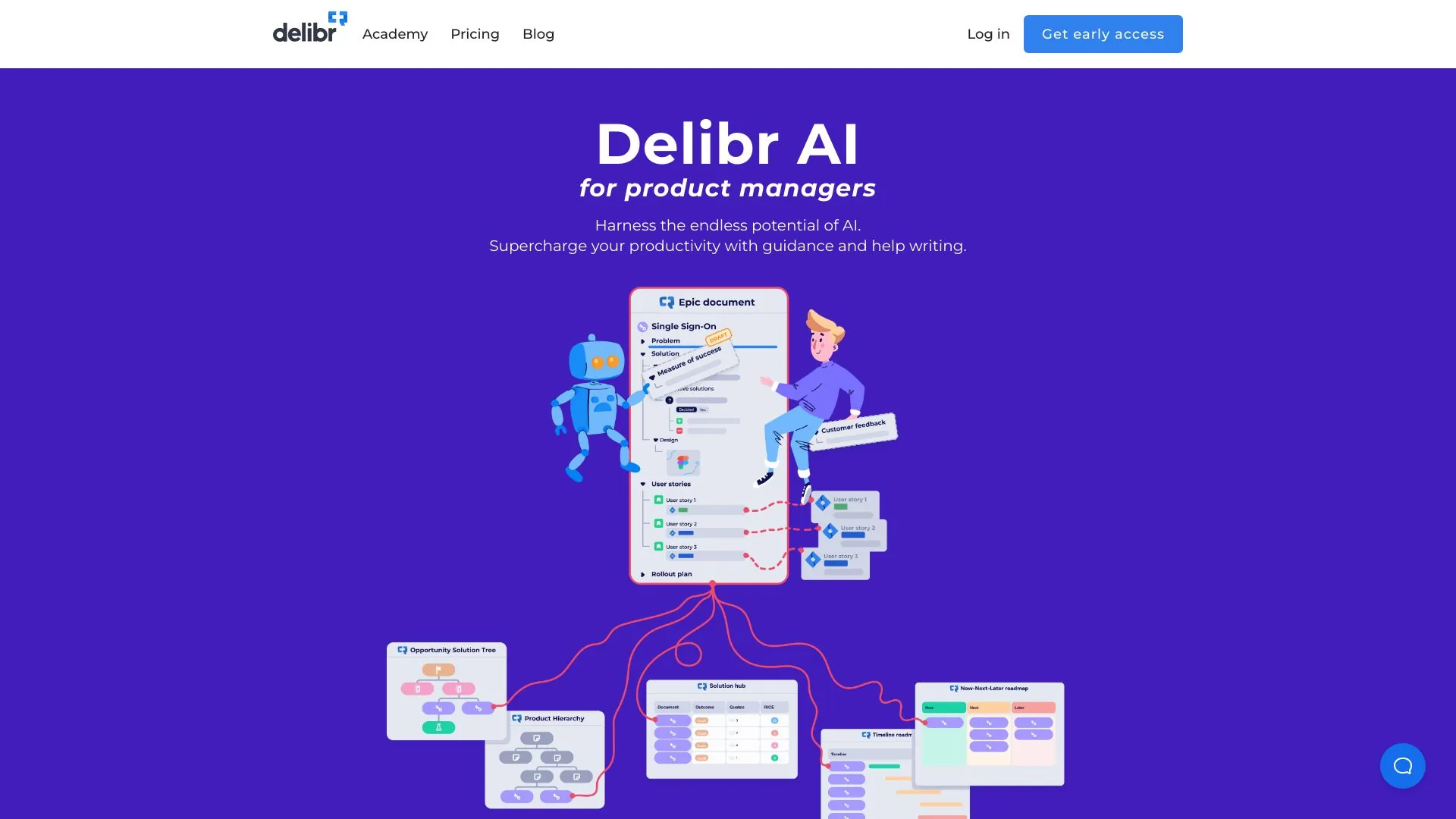 Delibr AI screenshot