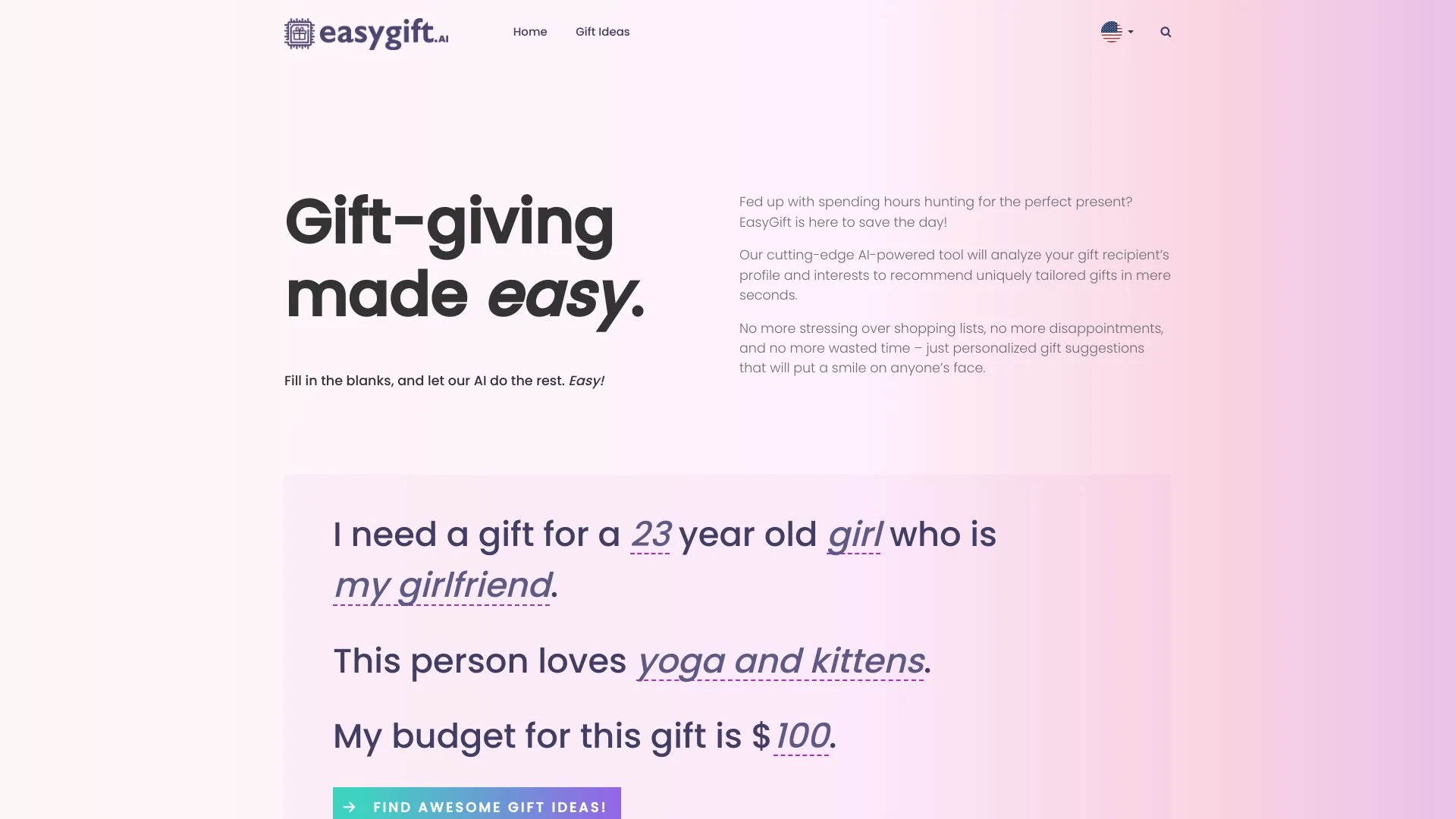 EasyGift screenshot