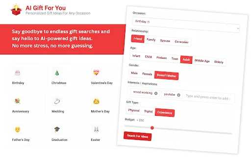 GiftBuddy screenshot