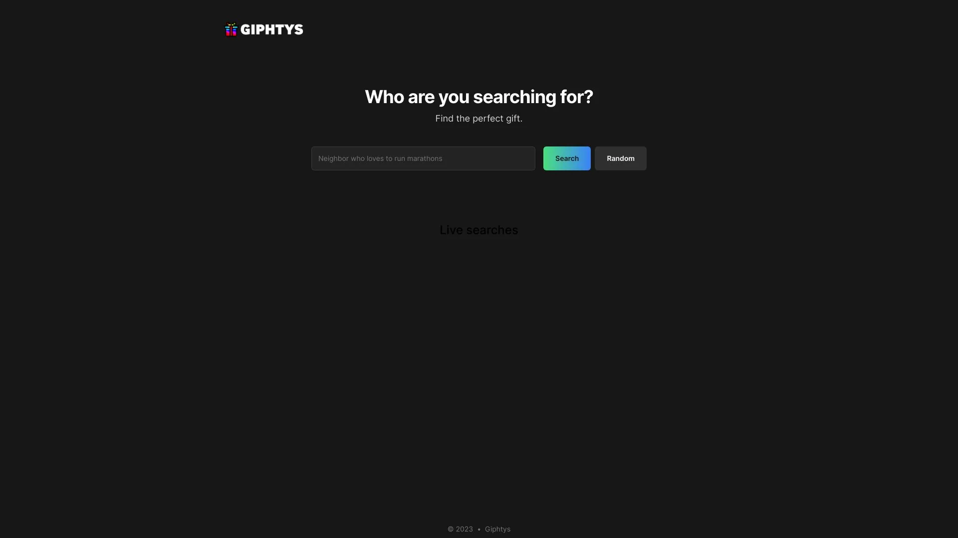 Giphtys screenshot