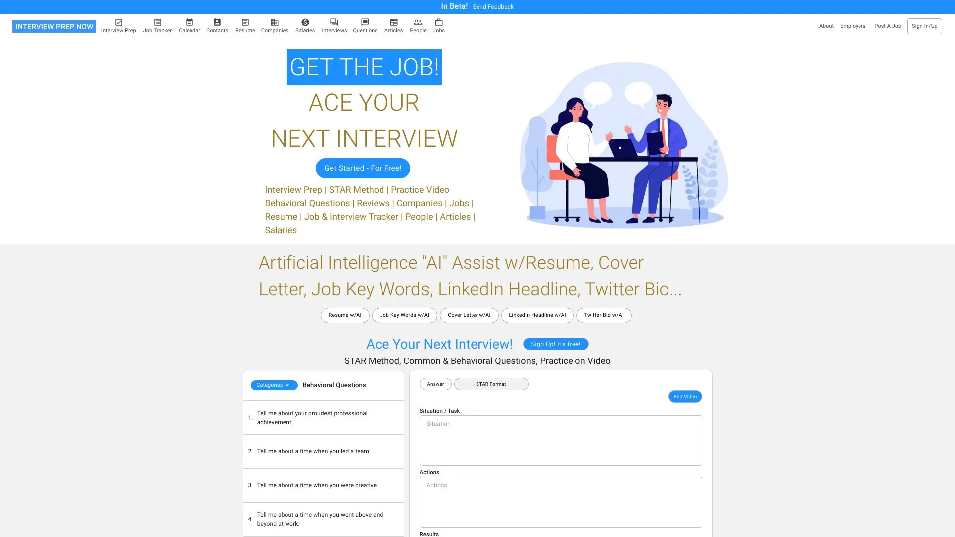 Interview Prep Now screenshot
