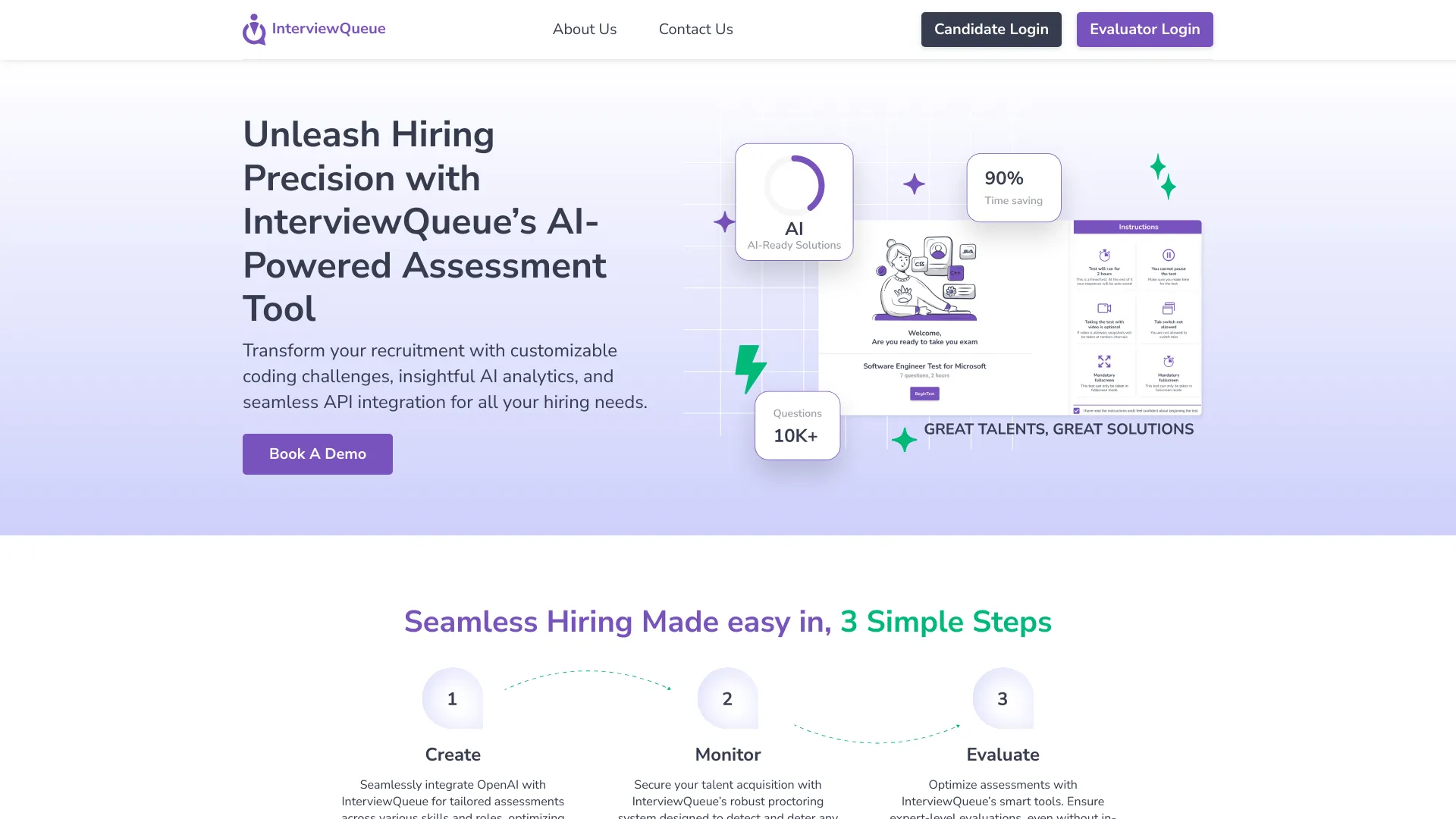 InterviewQueue screenshot
