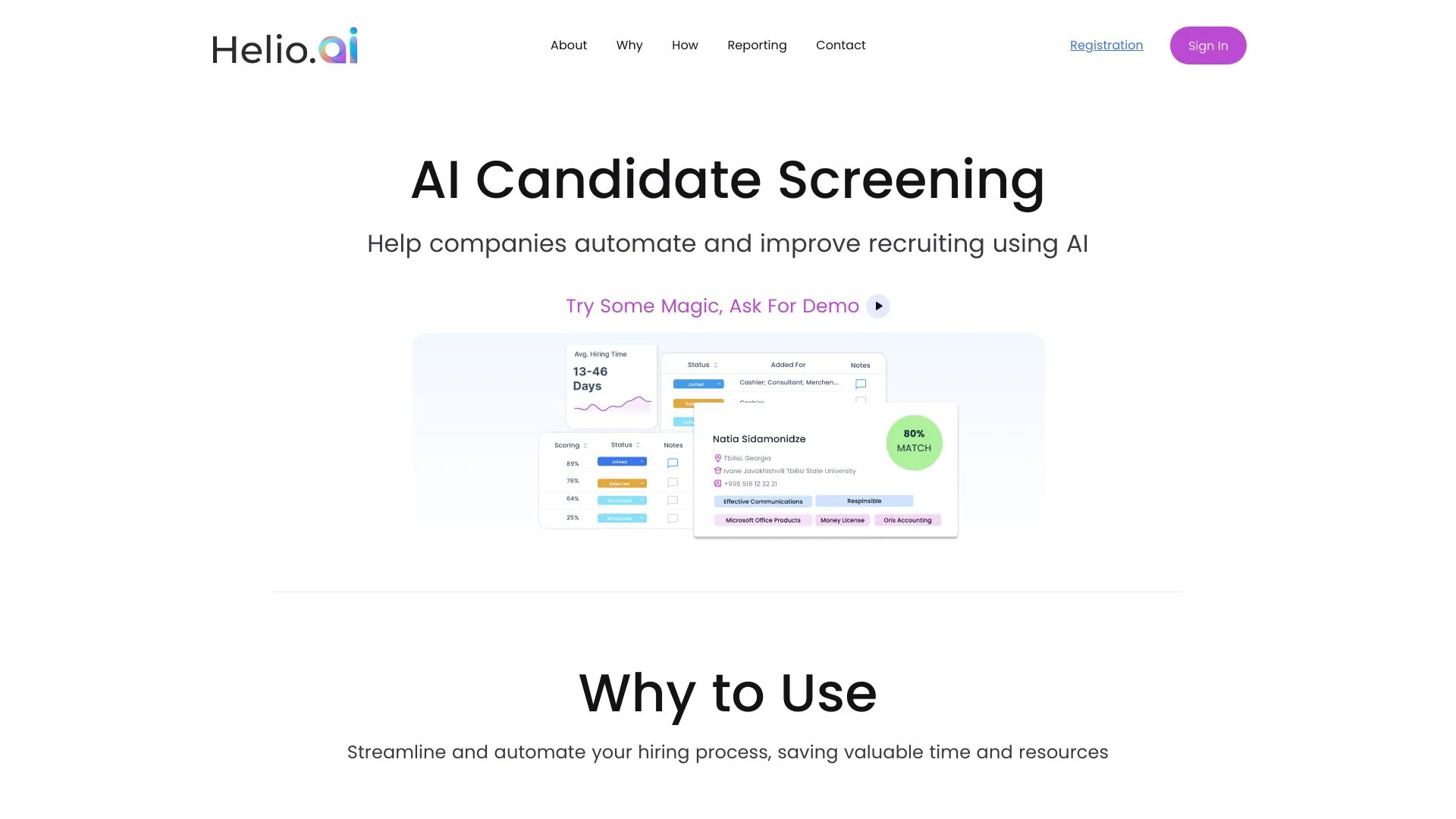 Helio-ai screenshot