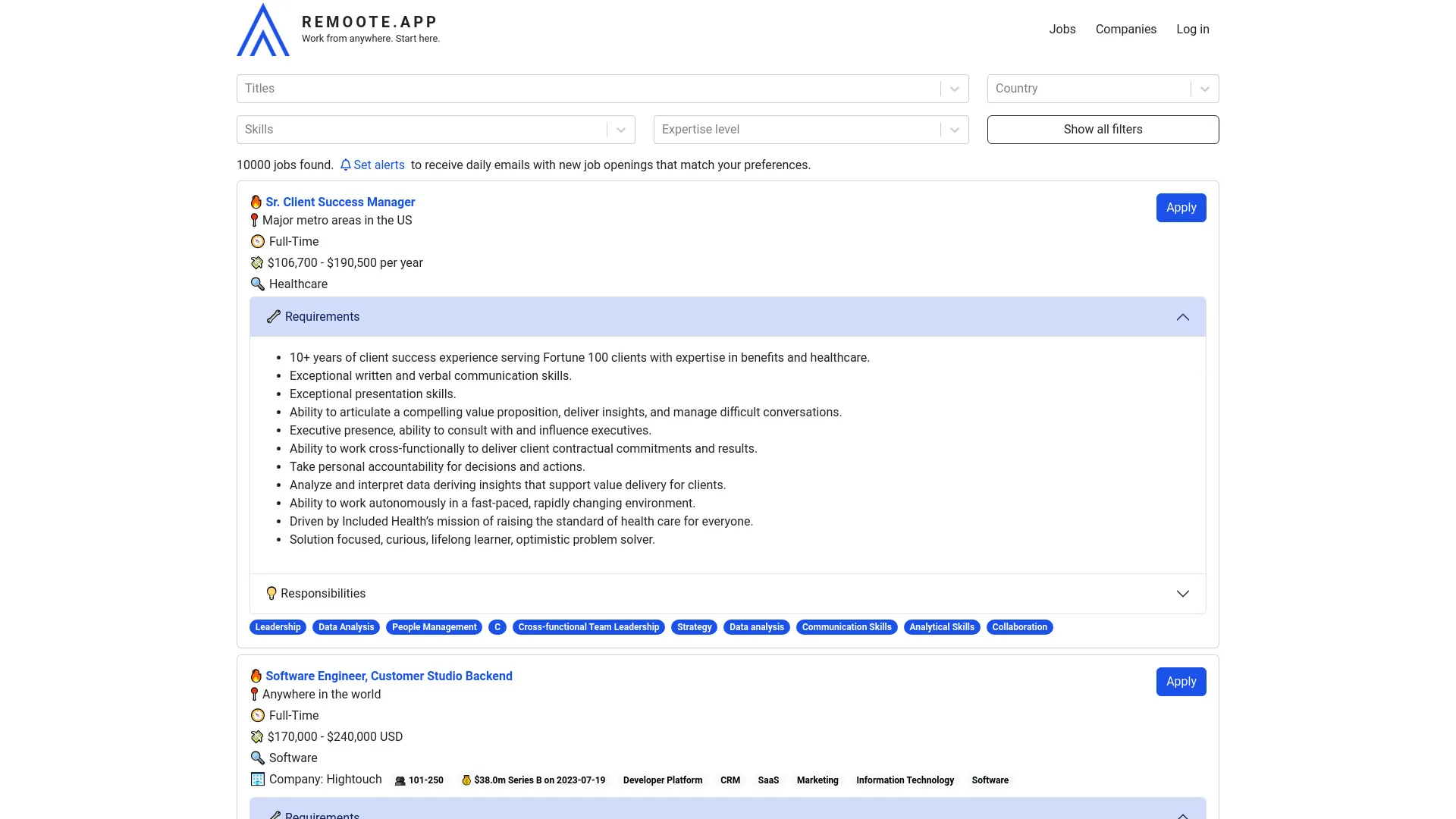 Remoote screenshot