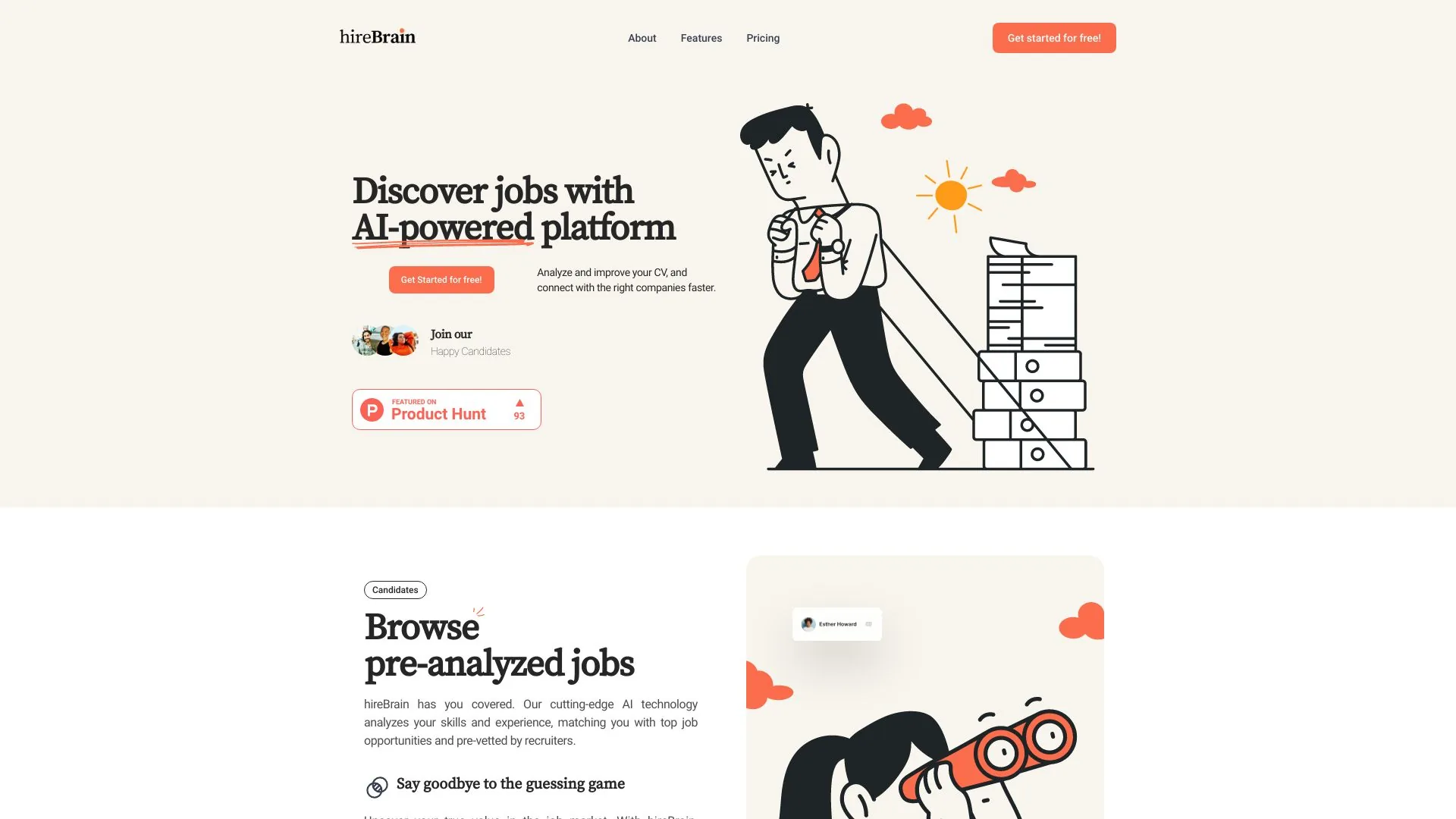 hireBrain screenshot