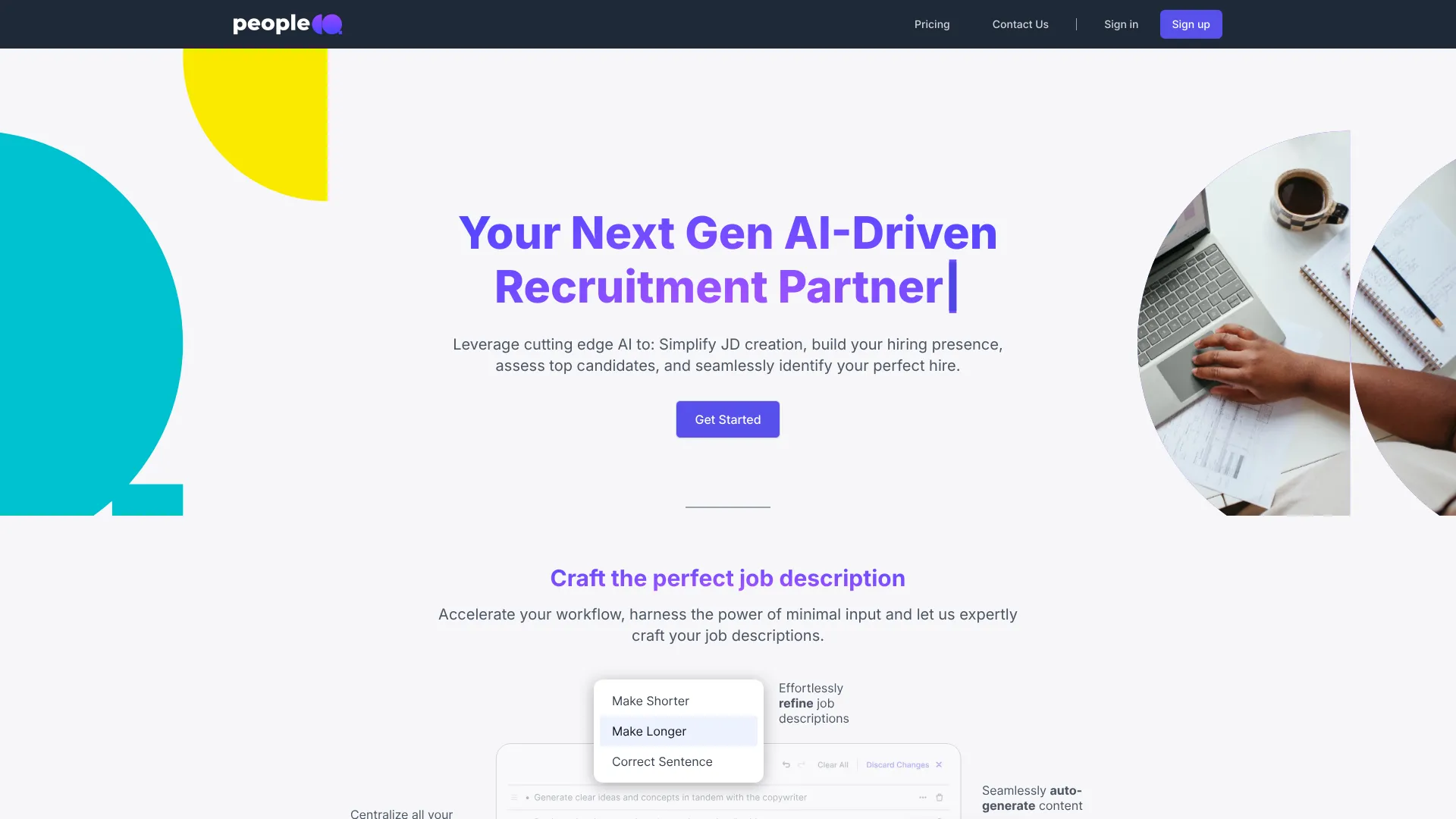 peopleCQ screenshot