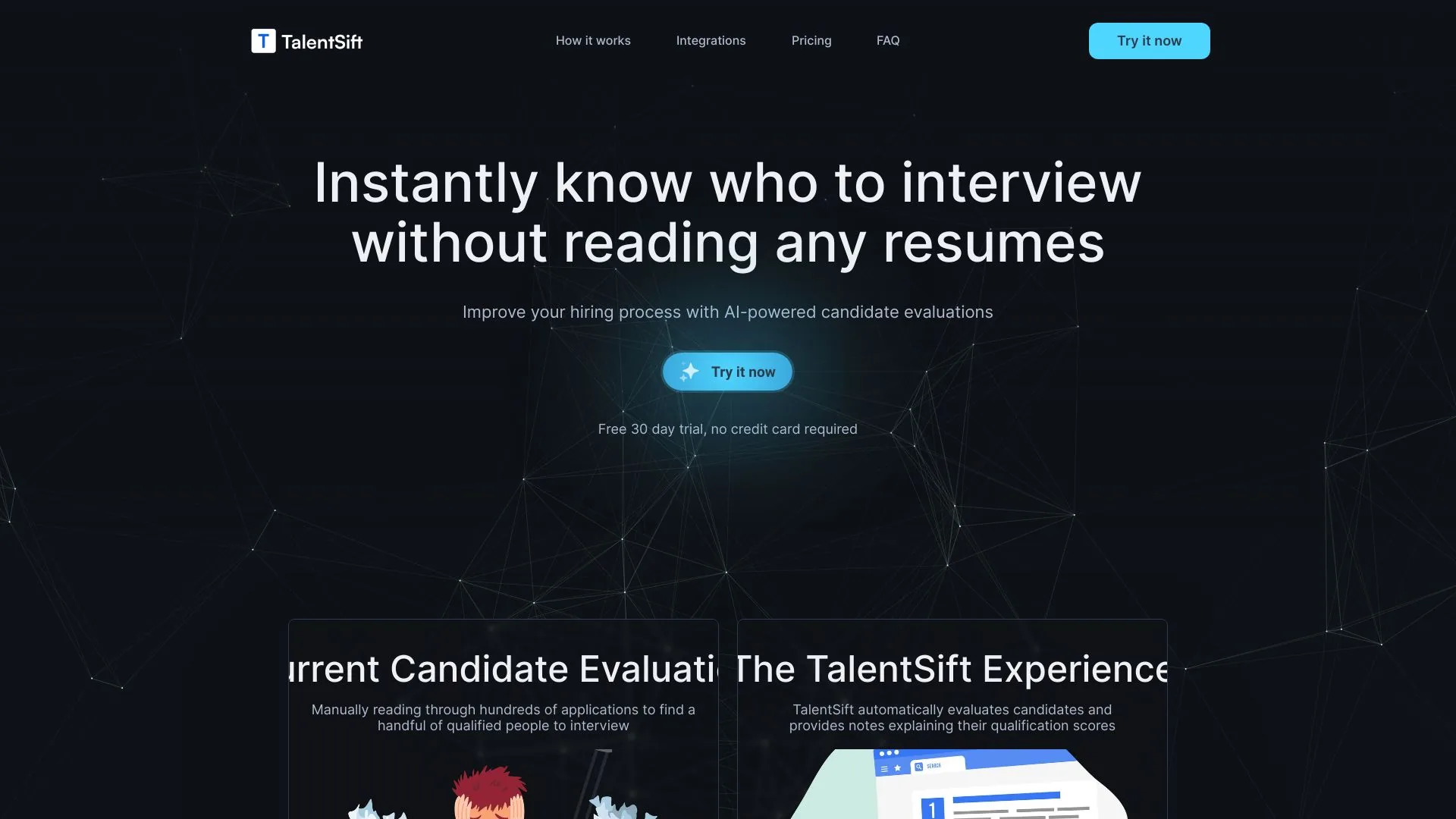 TalentSift screenshot