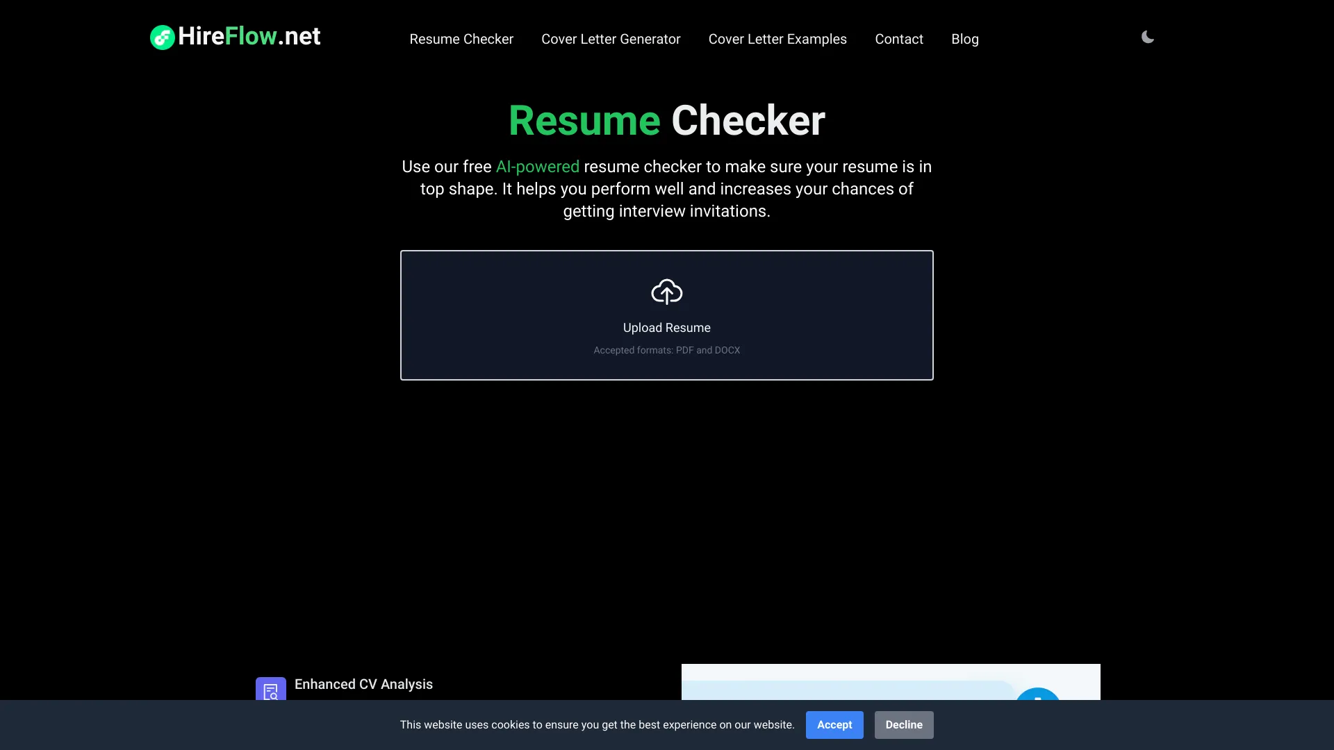 HireFlow.net screenshot