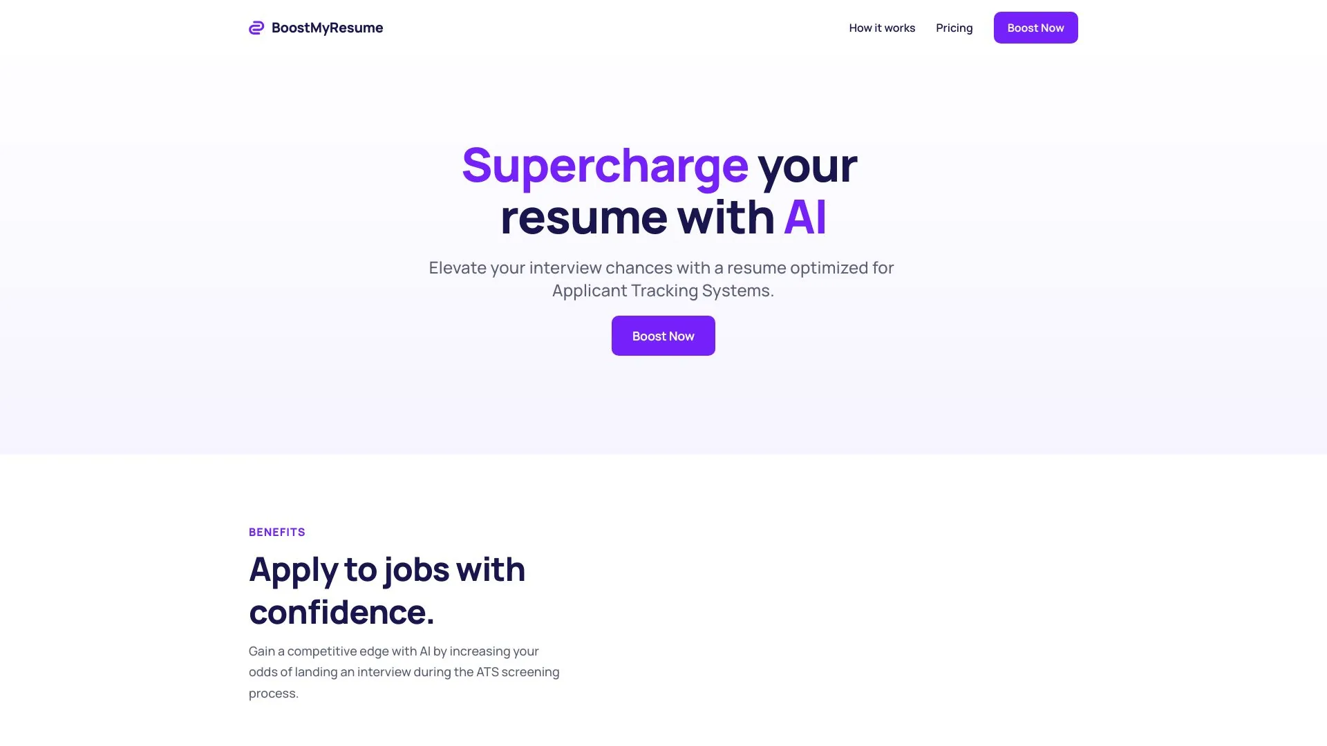 Boost My Resume | AI-Powered screenshot