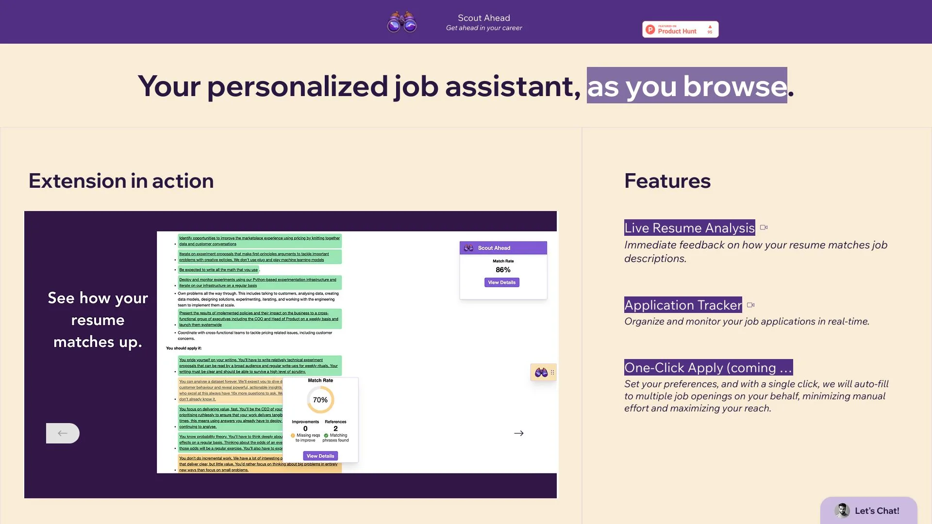 Automated Job Applications screenshot