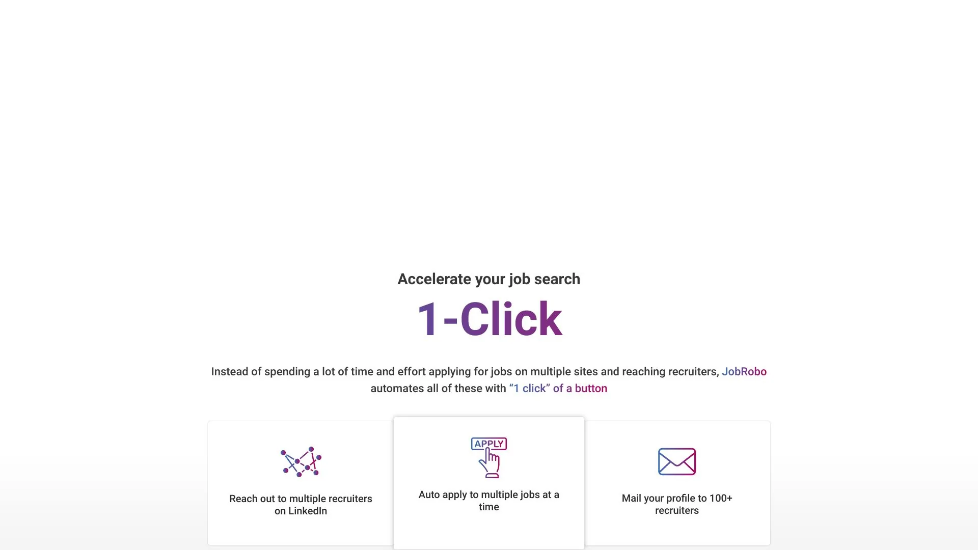 JobRobo screenshot