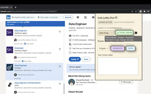 Job Search AI screenshot