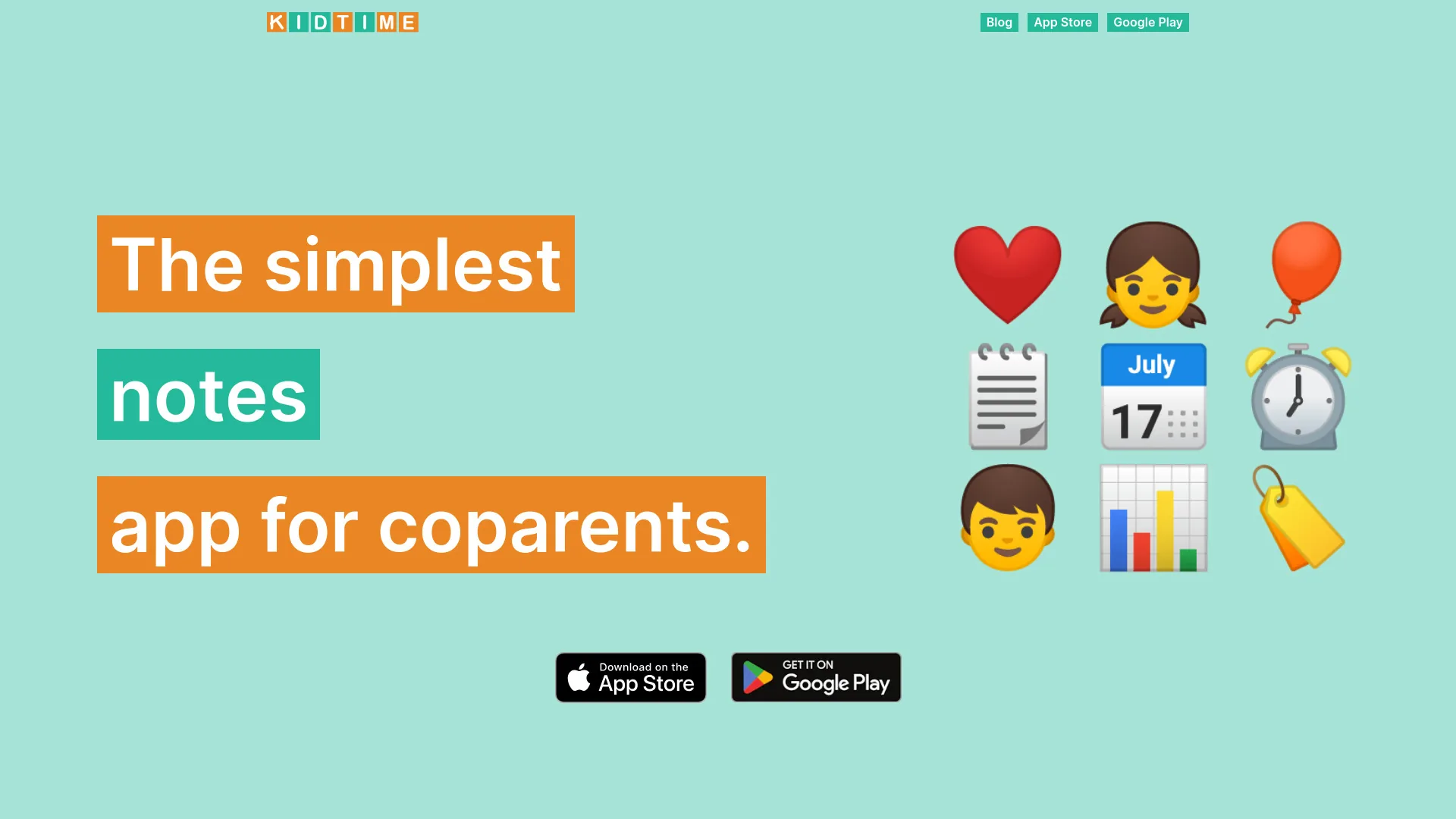Kidtime | Coparent Calendar Chat screenshot