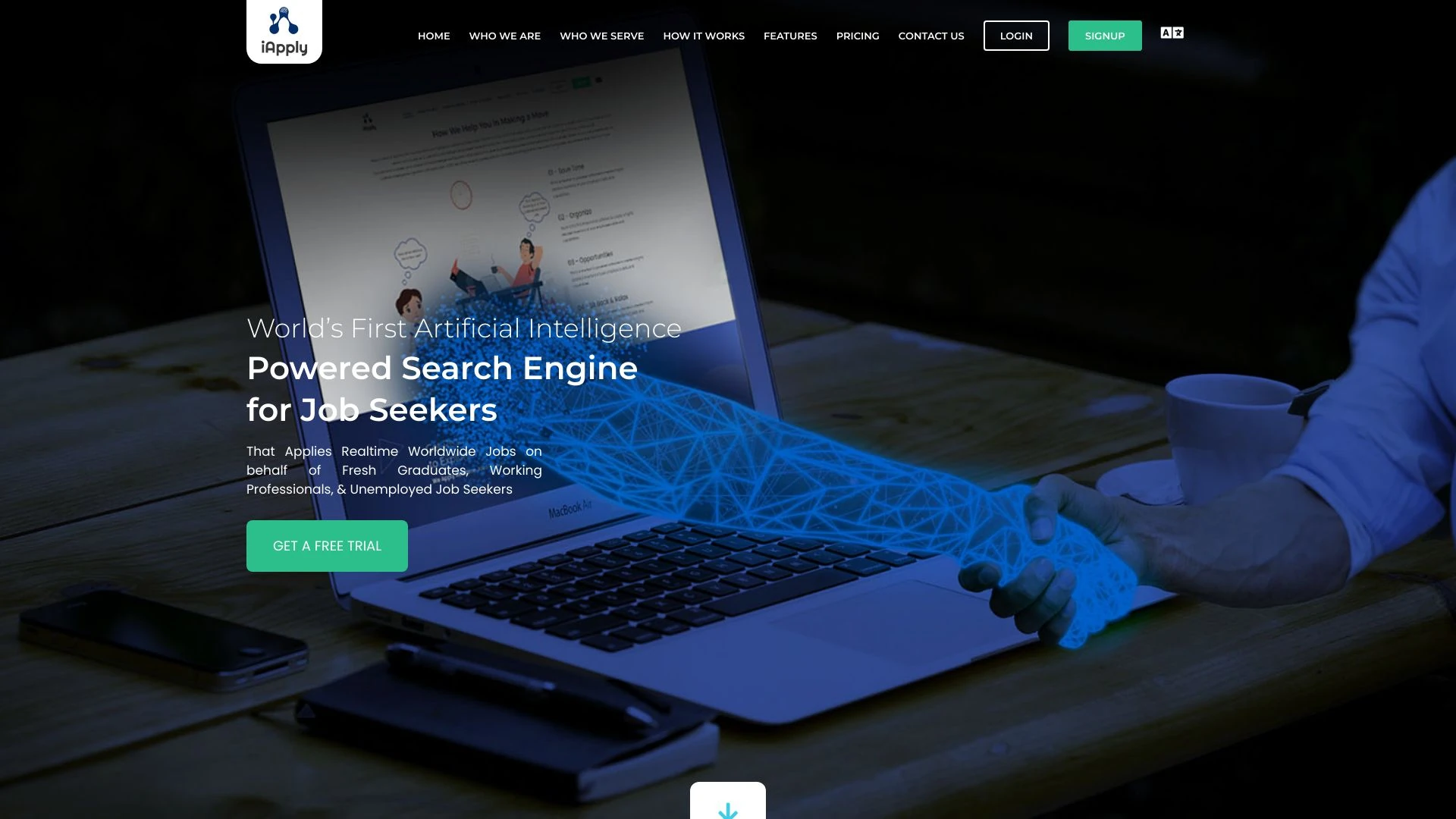 iApply Ltd - AI-Powered Career Finder | Smart Job Portal screenshot