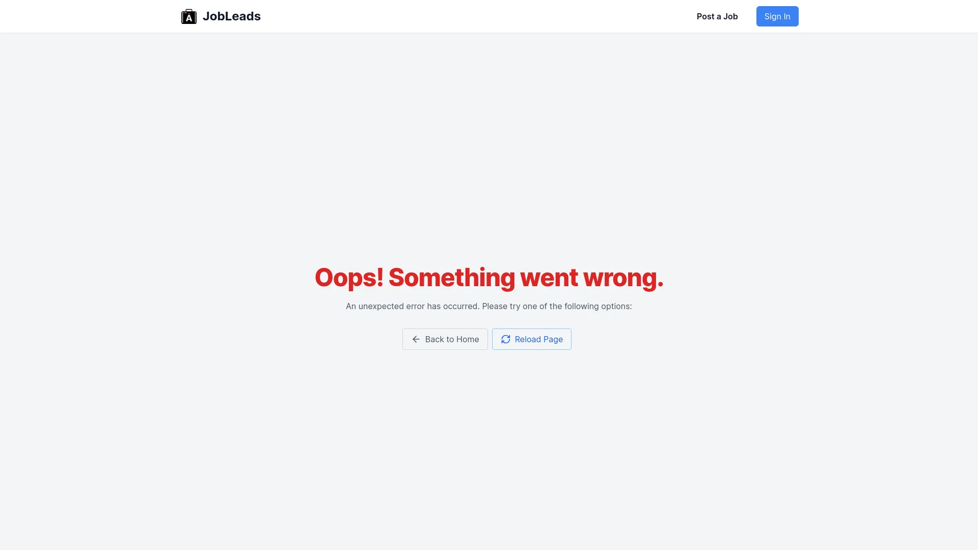 AIJobLeads screenshot