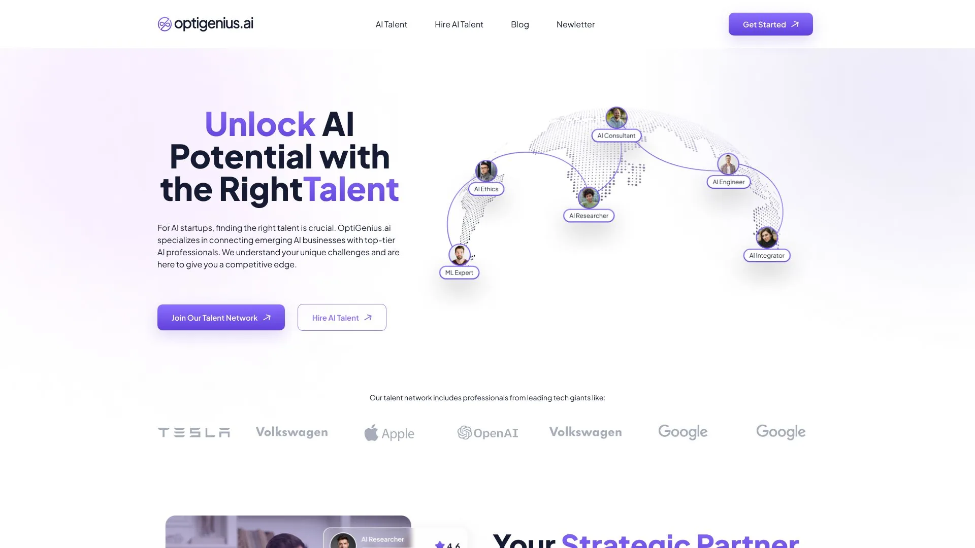 OptiGenius.ai screenshot