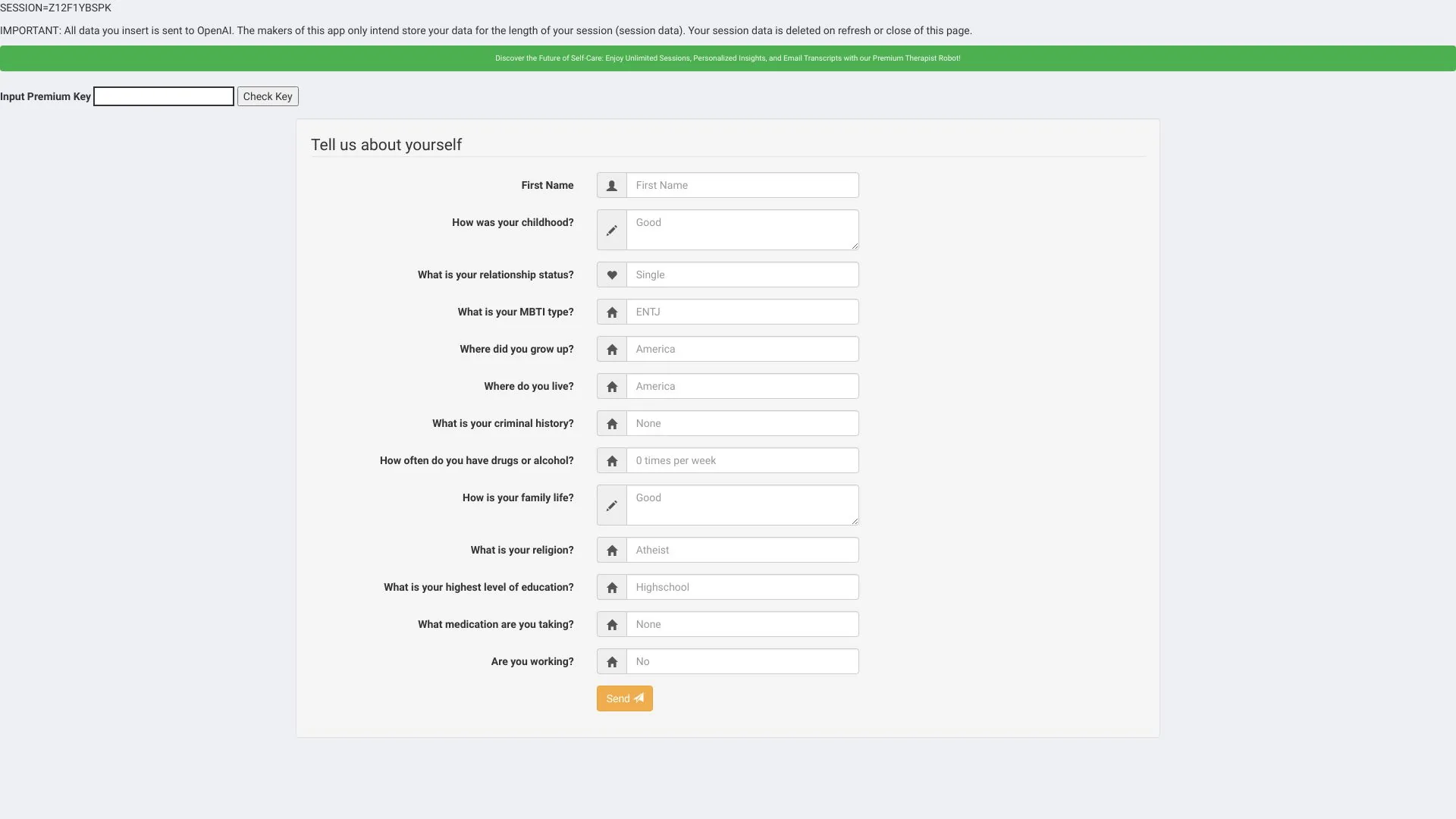 MindMateGPT screenshot