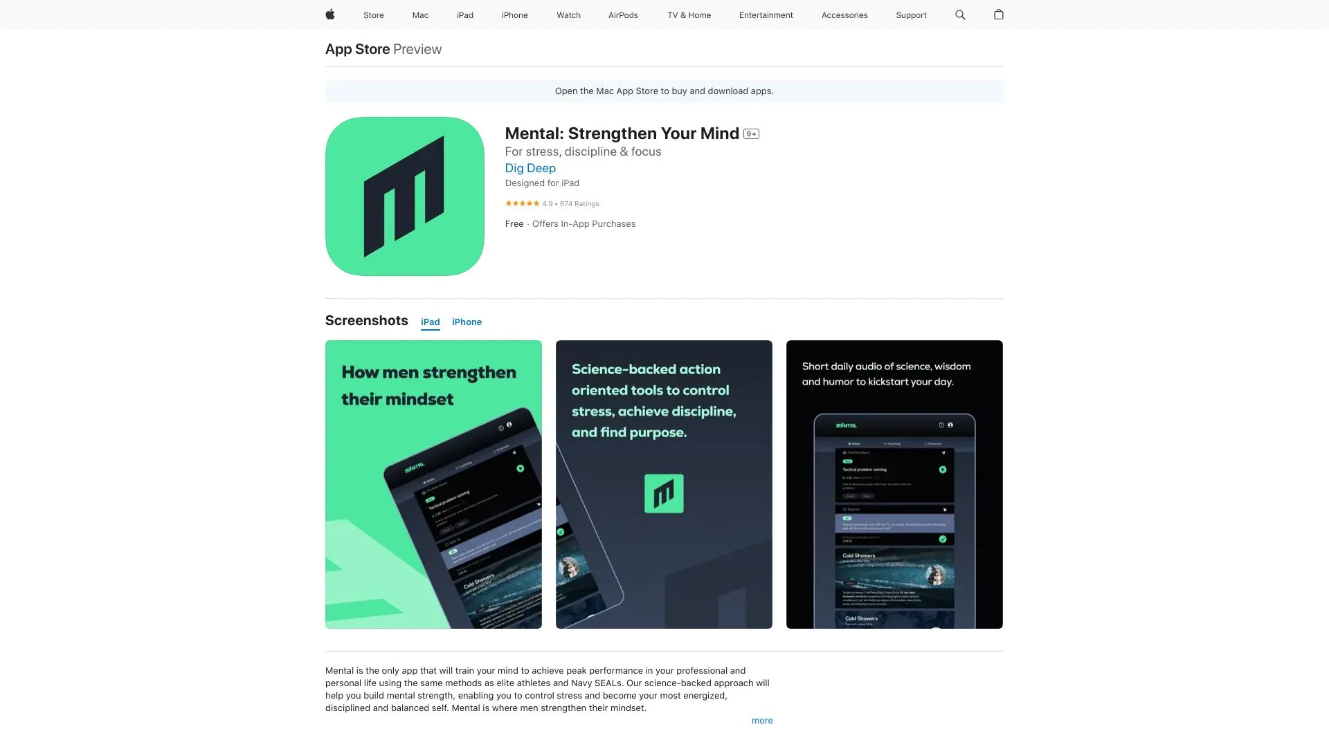 Mental: Strengthen Your Mind screenshot