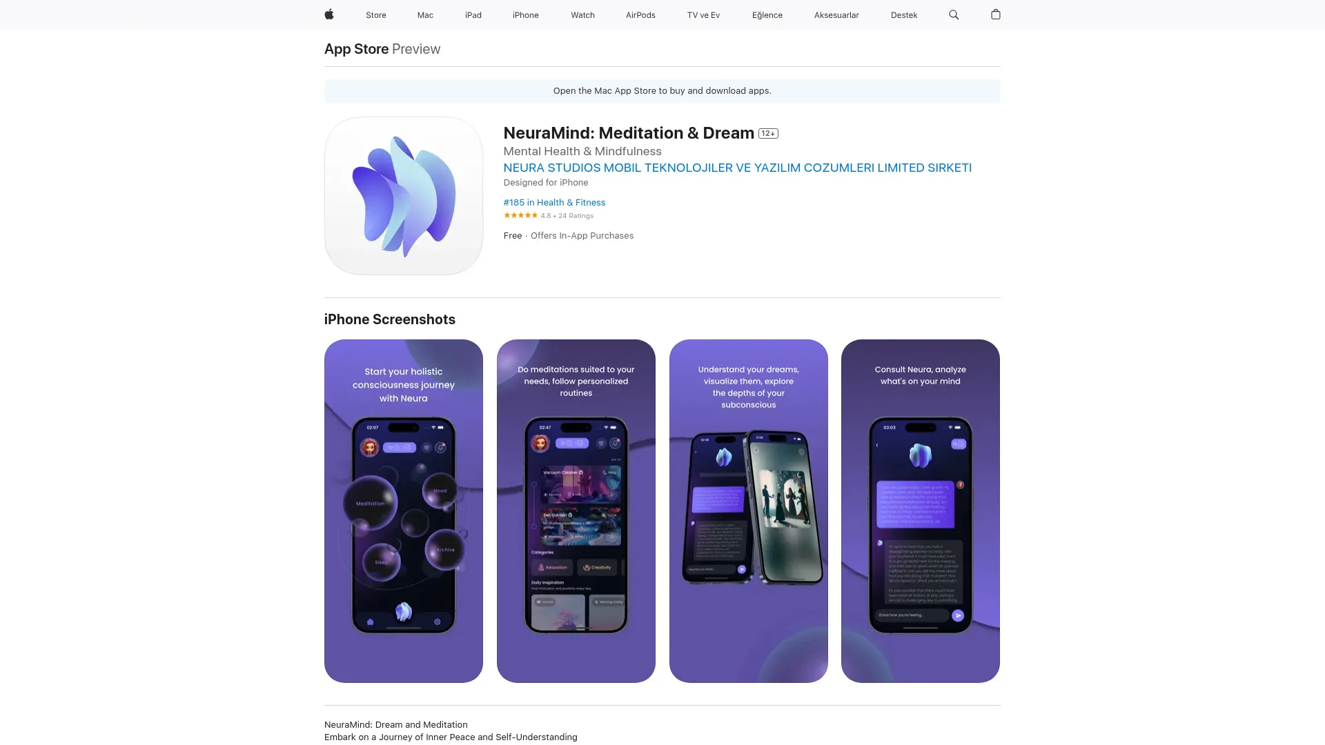 NeuraMind screenshot